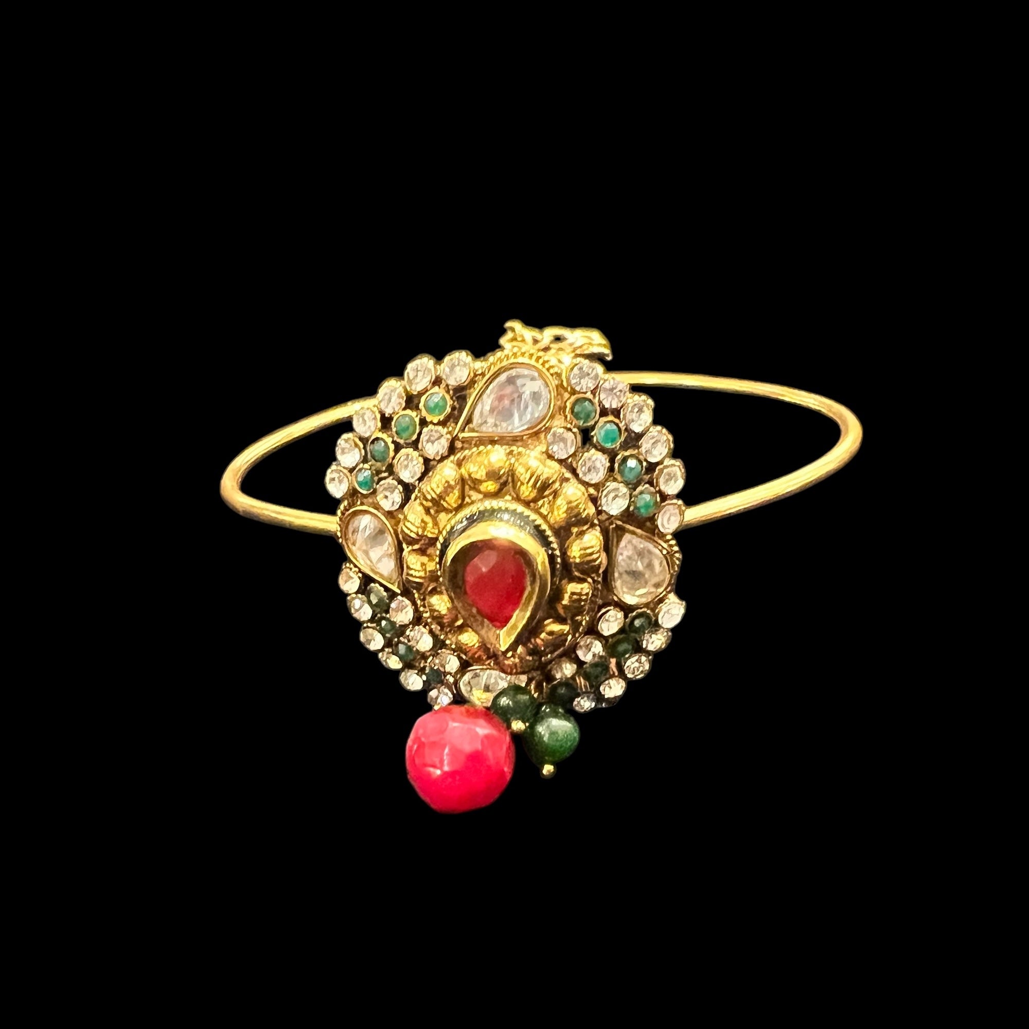 Gold Baju Bandh - Upper Arm Bracelet - Vintage India NYC