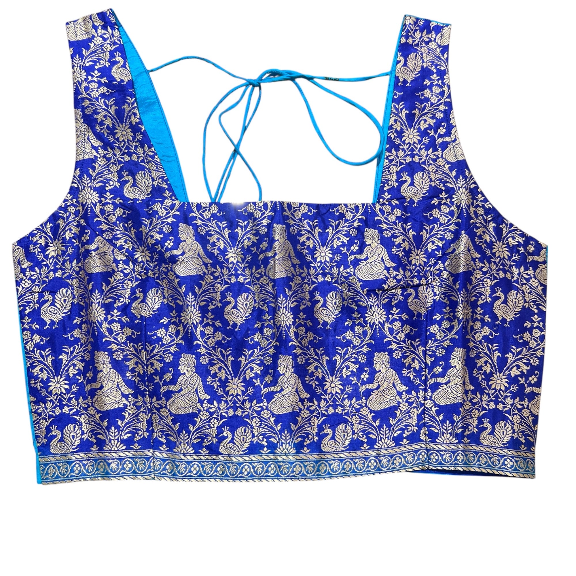 Brocade & Embroidered Saree Blouses 25-Size 34