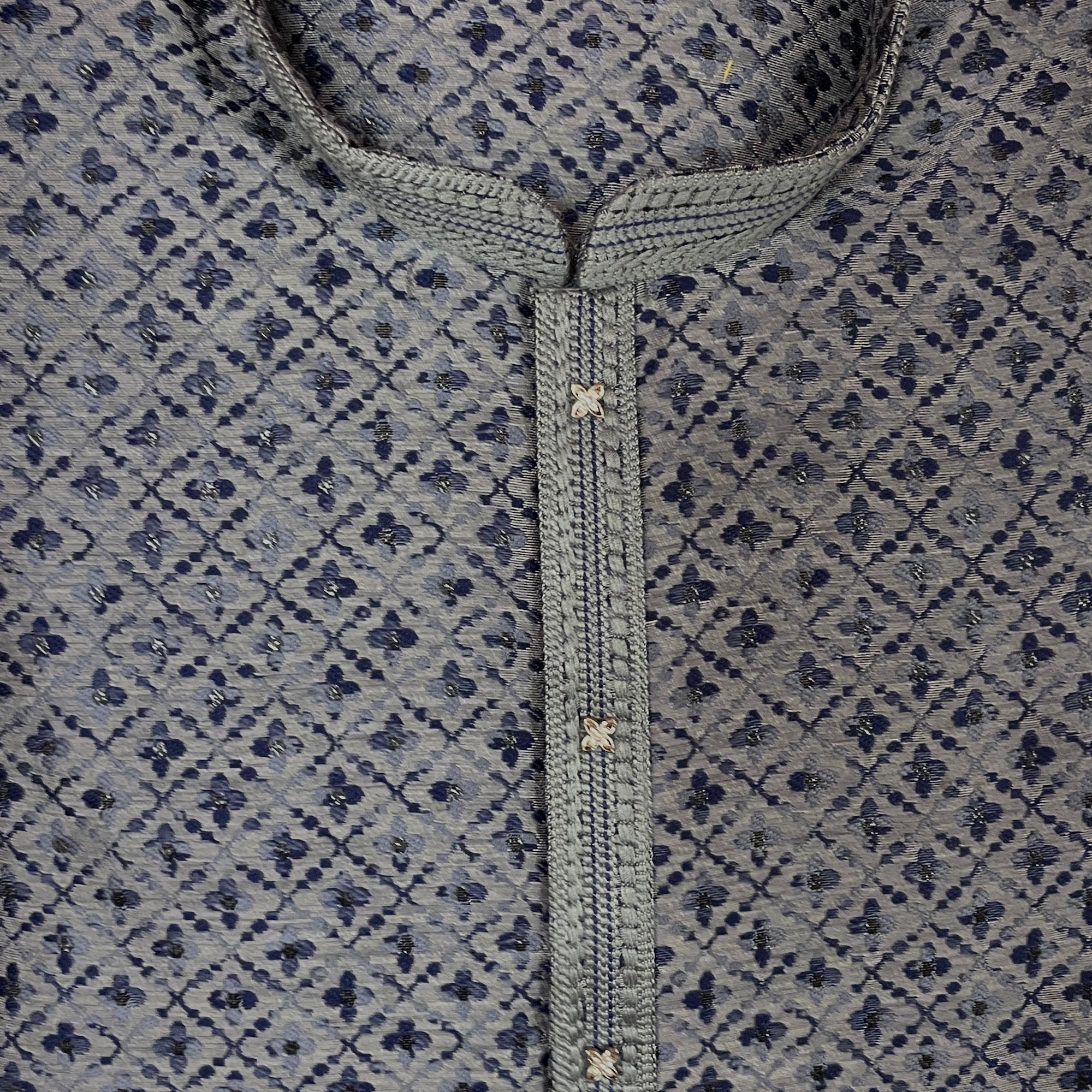 YD Diamond Threadwork Kurtas-3 Colors - Vintage India NYC