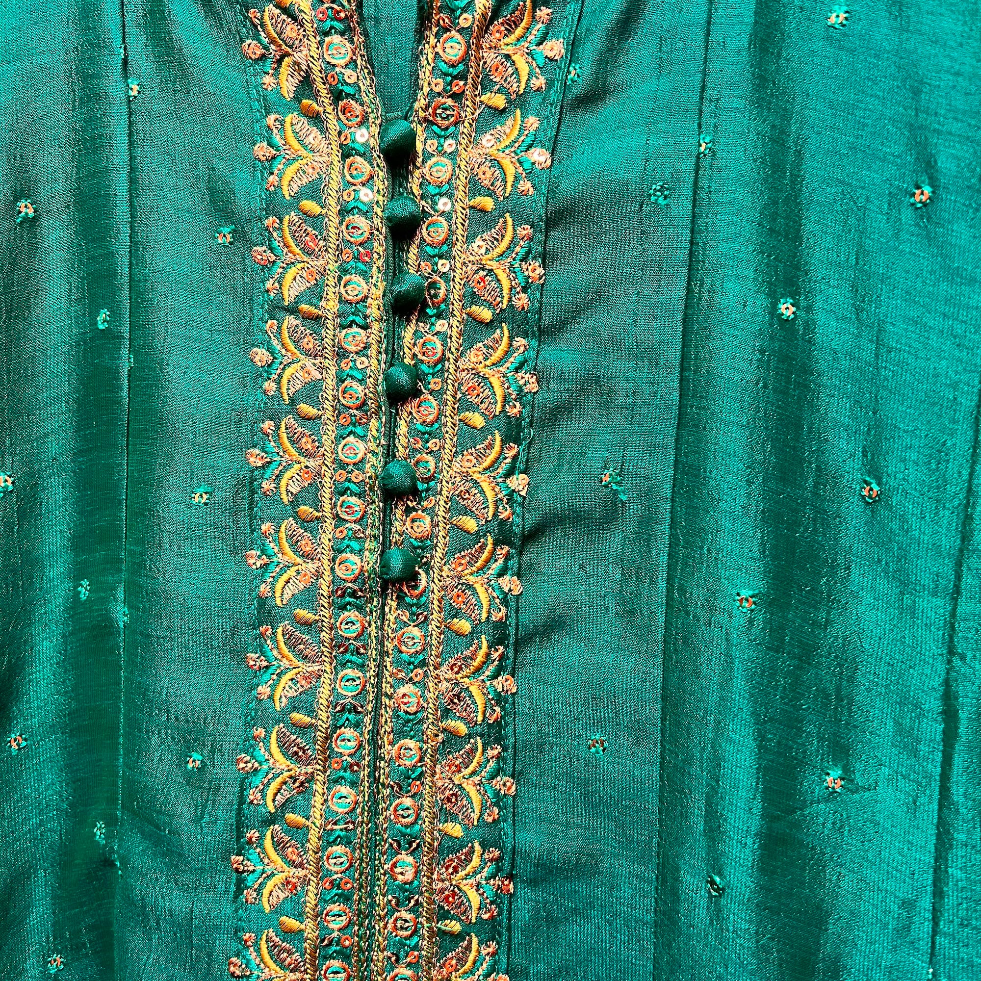 Long Anarkali Set-Various Colors - Vintage India NYC