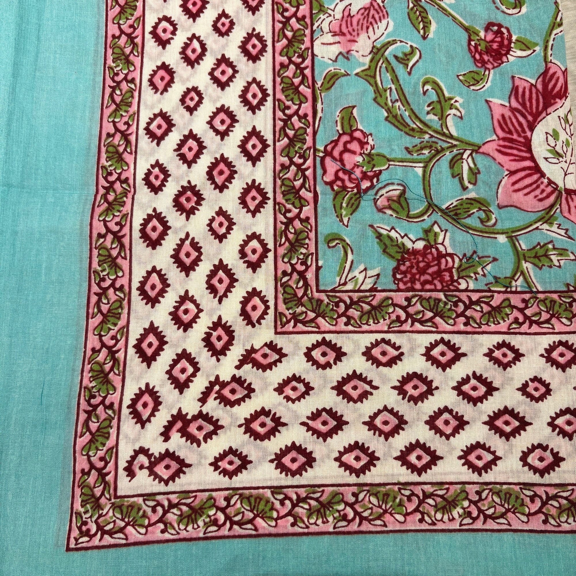 Block Print Sarongs/Scarves 26 - Vintage India NYC