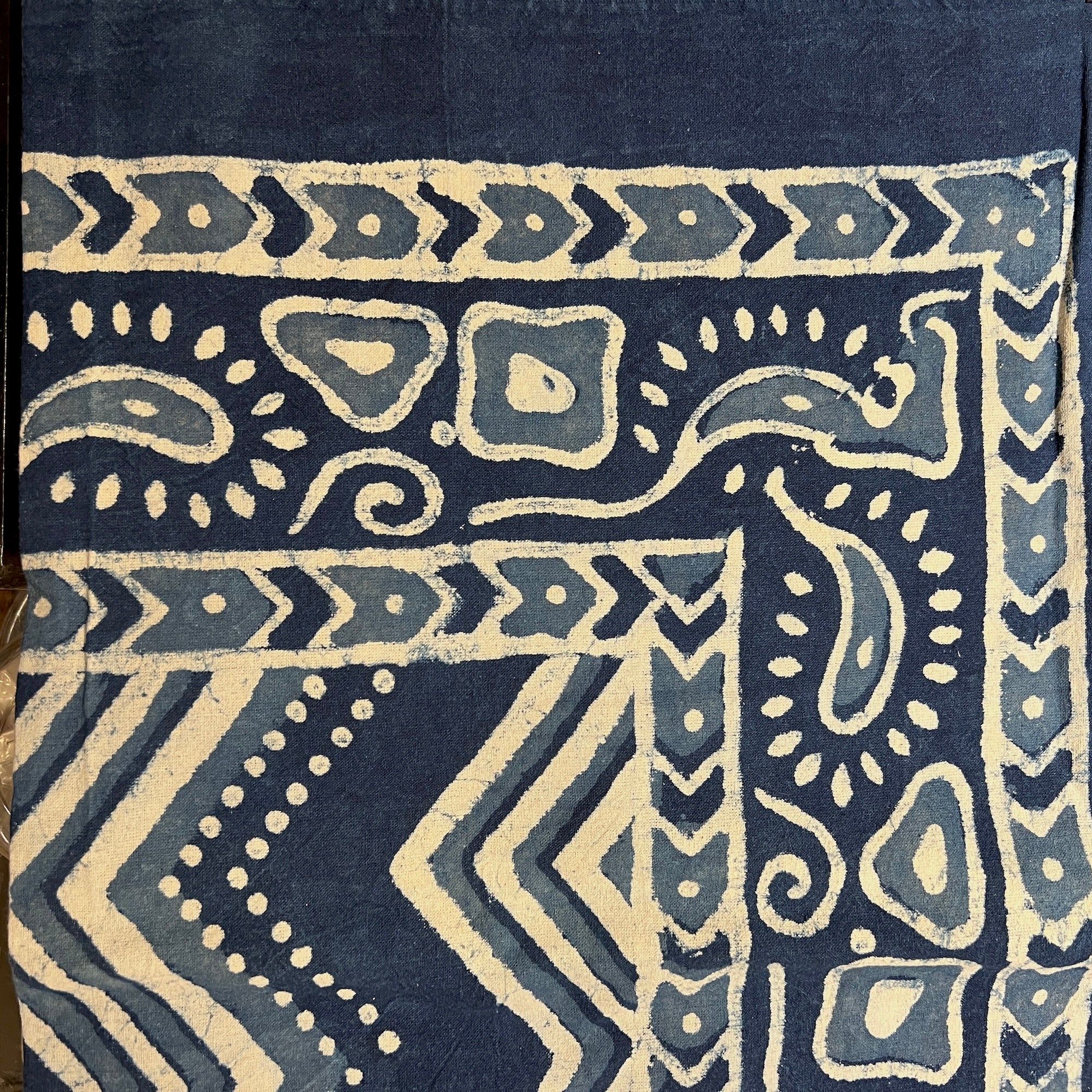 Twin Indigo Block Print Bedcover Collection - Vintage India NYC