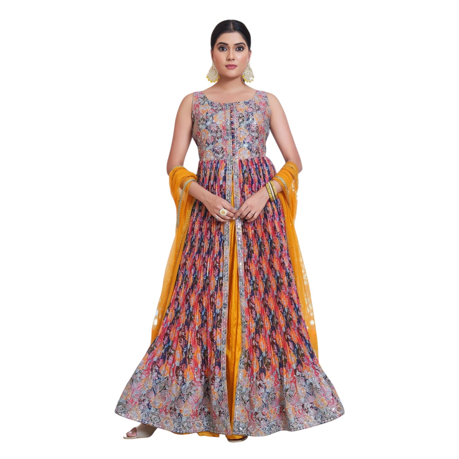 Indowestern Pant Set-2 Colors - Vintage India NYC