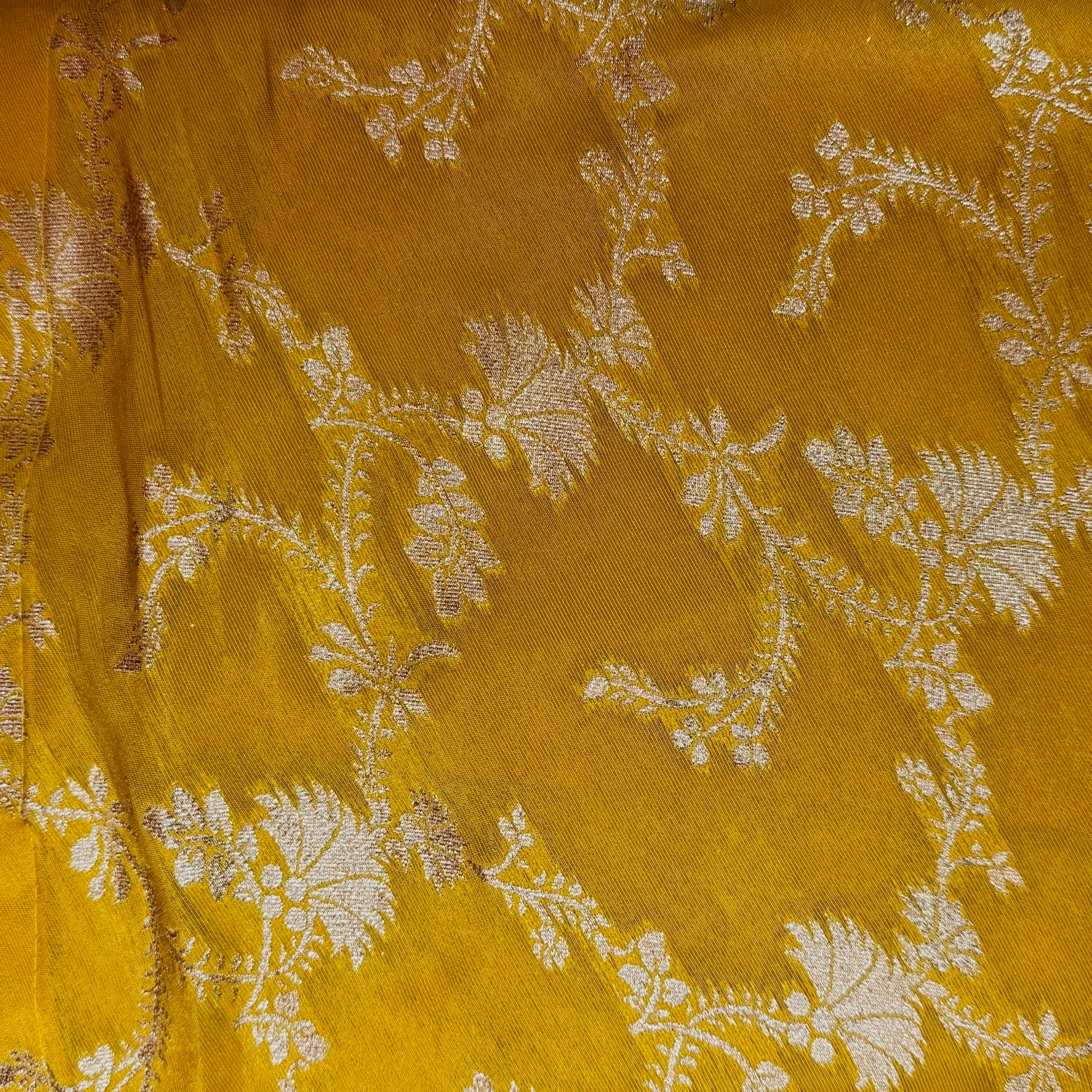 Shimmer Brocade Tulip Lehengas - Extra Long - Vintage India NYC