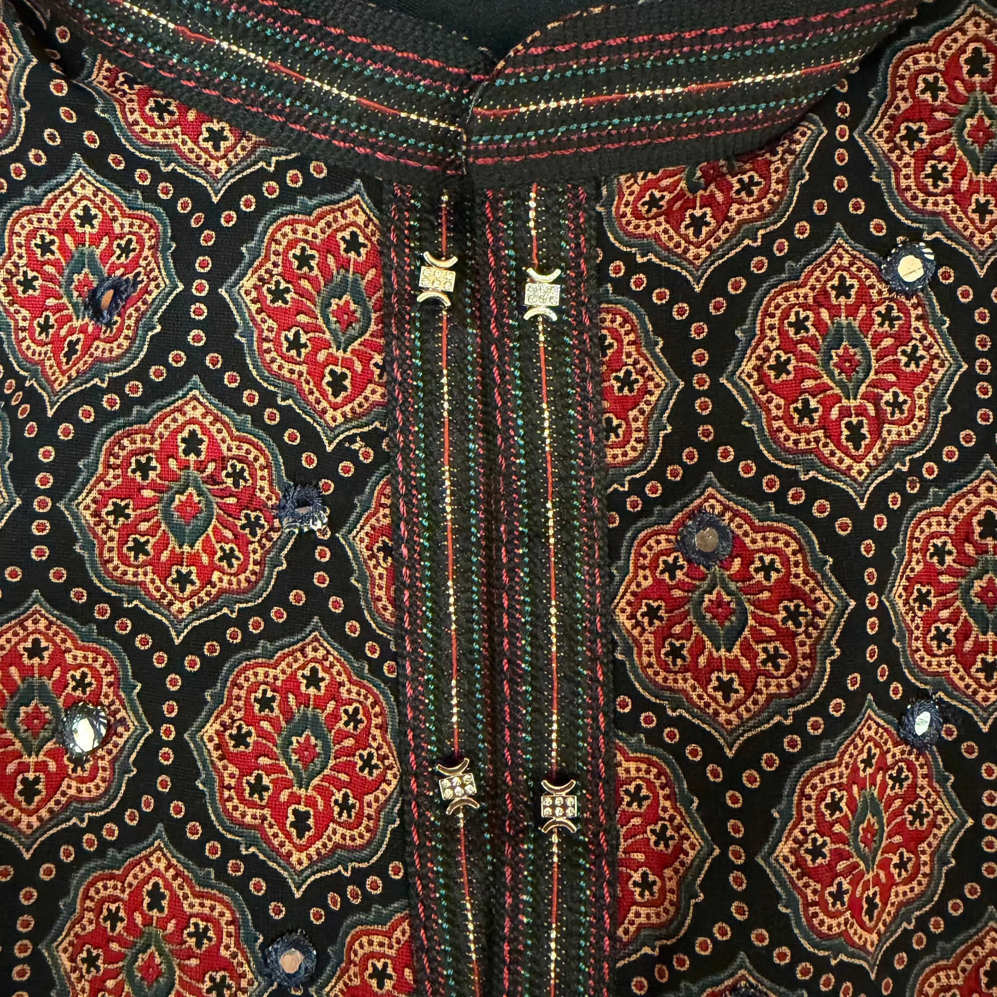 Ajrakh Mirror Kurta