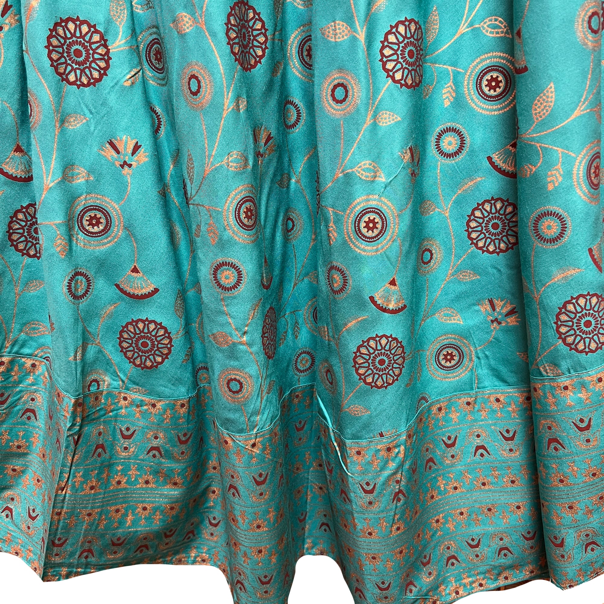 DT Printed Flaired Skirts-Many Colors - Vintage India NYC