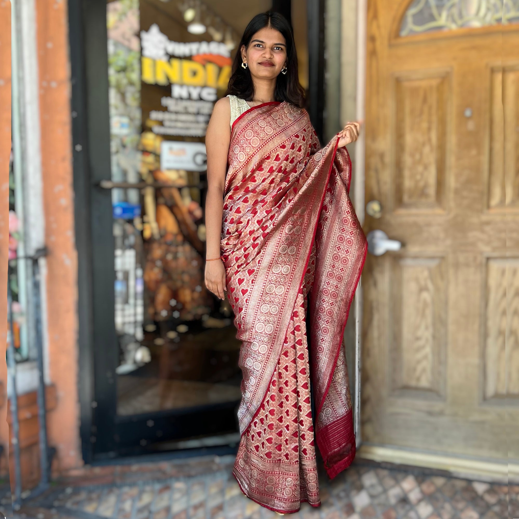 Rare Vintage Banarasi Saree 206