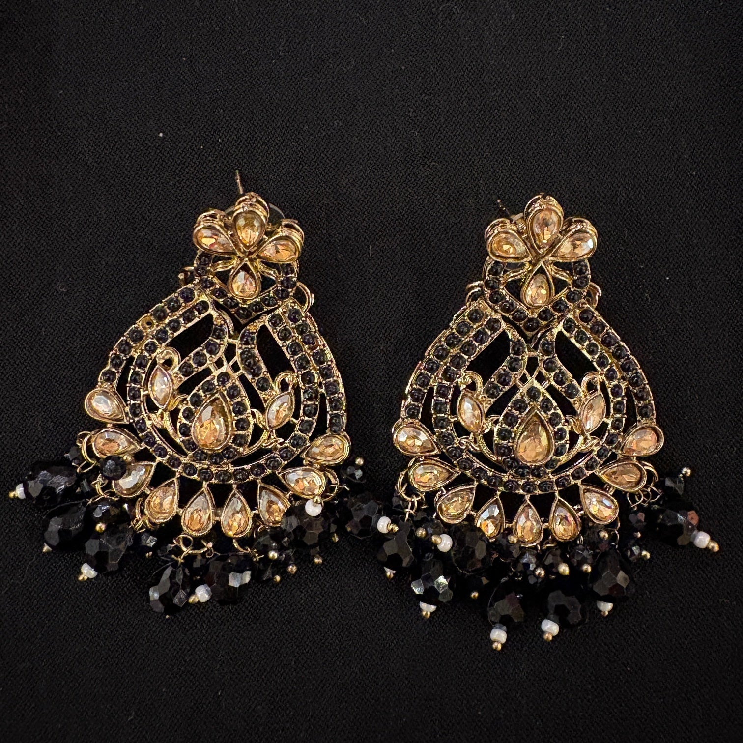 DT Drop Earrings-Many Colors - Vintage India NYC