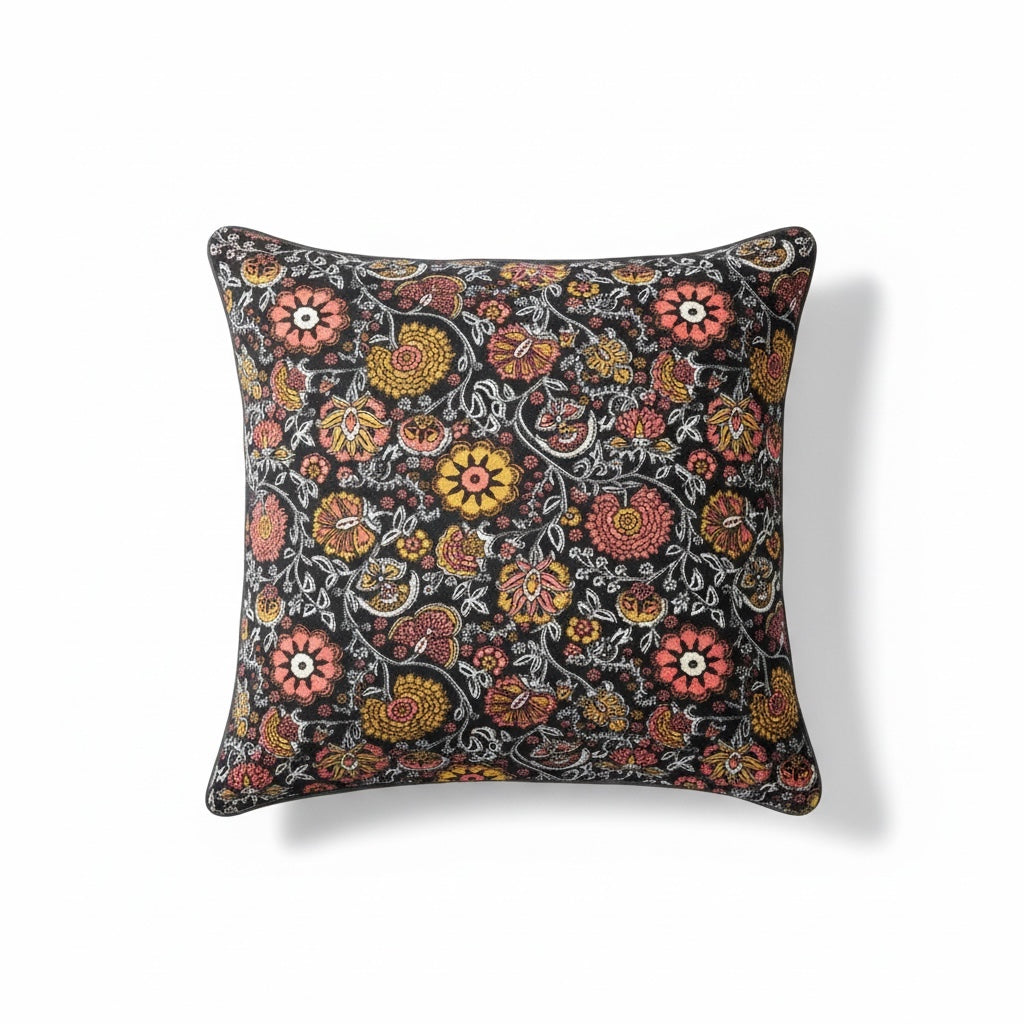 Velvet Pillow Covers 16x16-Various - Vintage India NYC