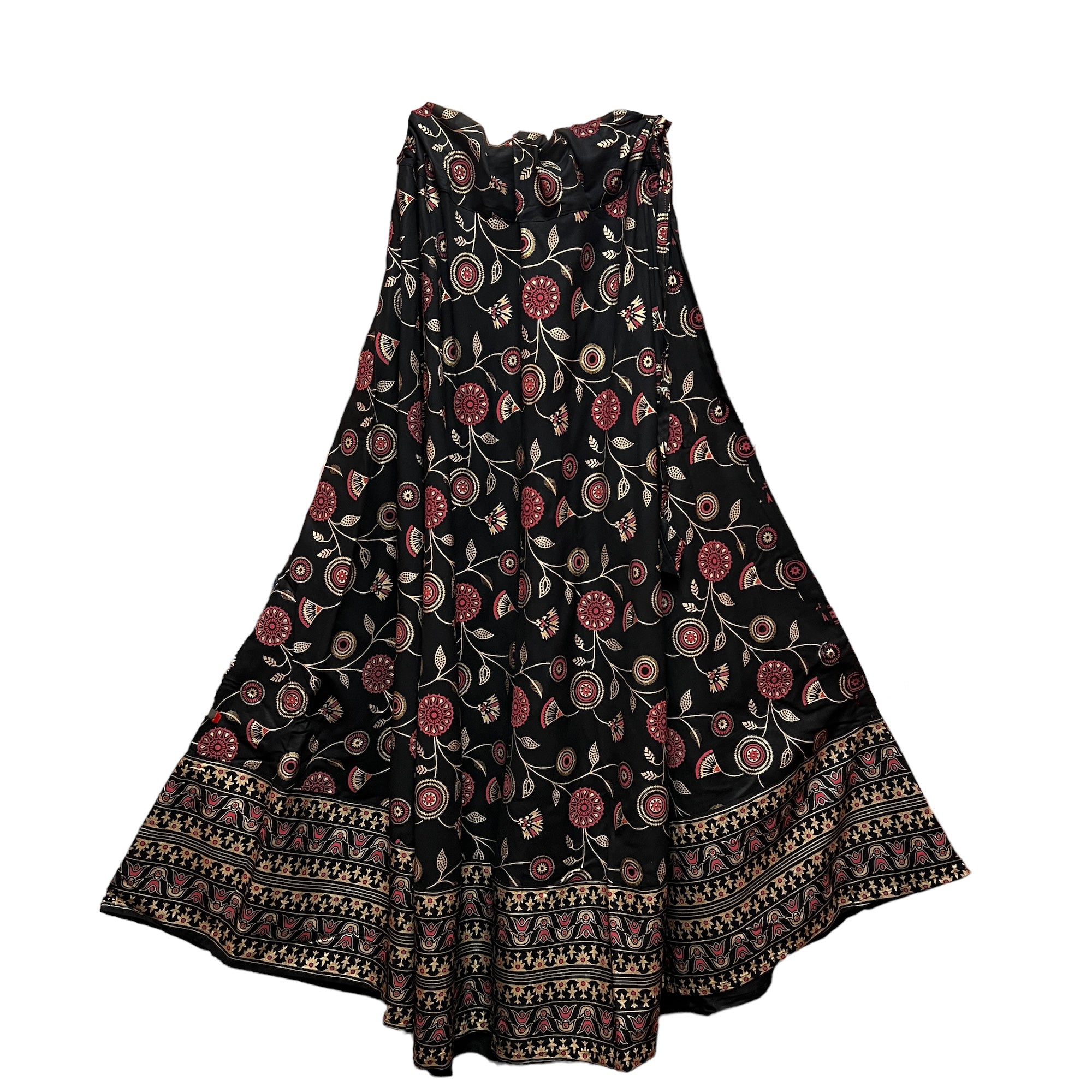 DT Printed Flaired Skirts-Many Colors - Vintage India NYC