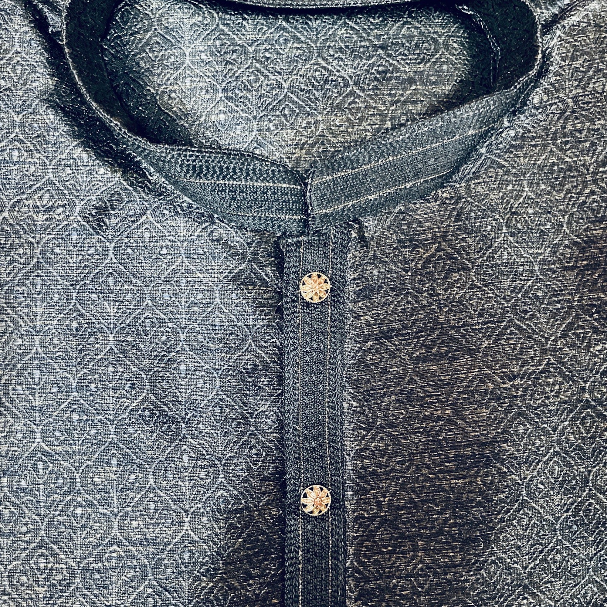 YD Brocade Kurta-2 Colors - Vintage India NYC