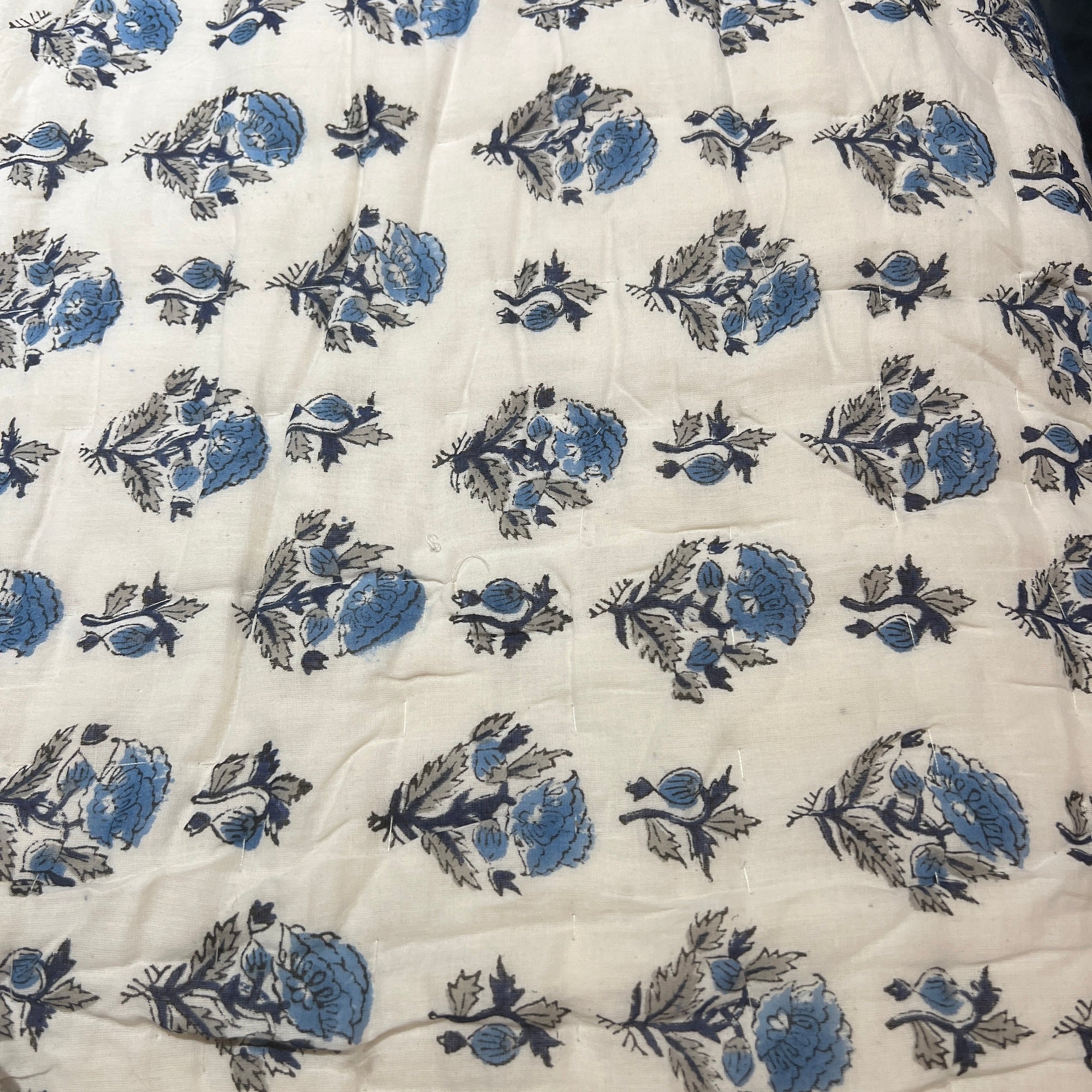Reversible Hand Block Quilts-Twin-Various - Vintage India NYC