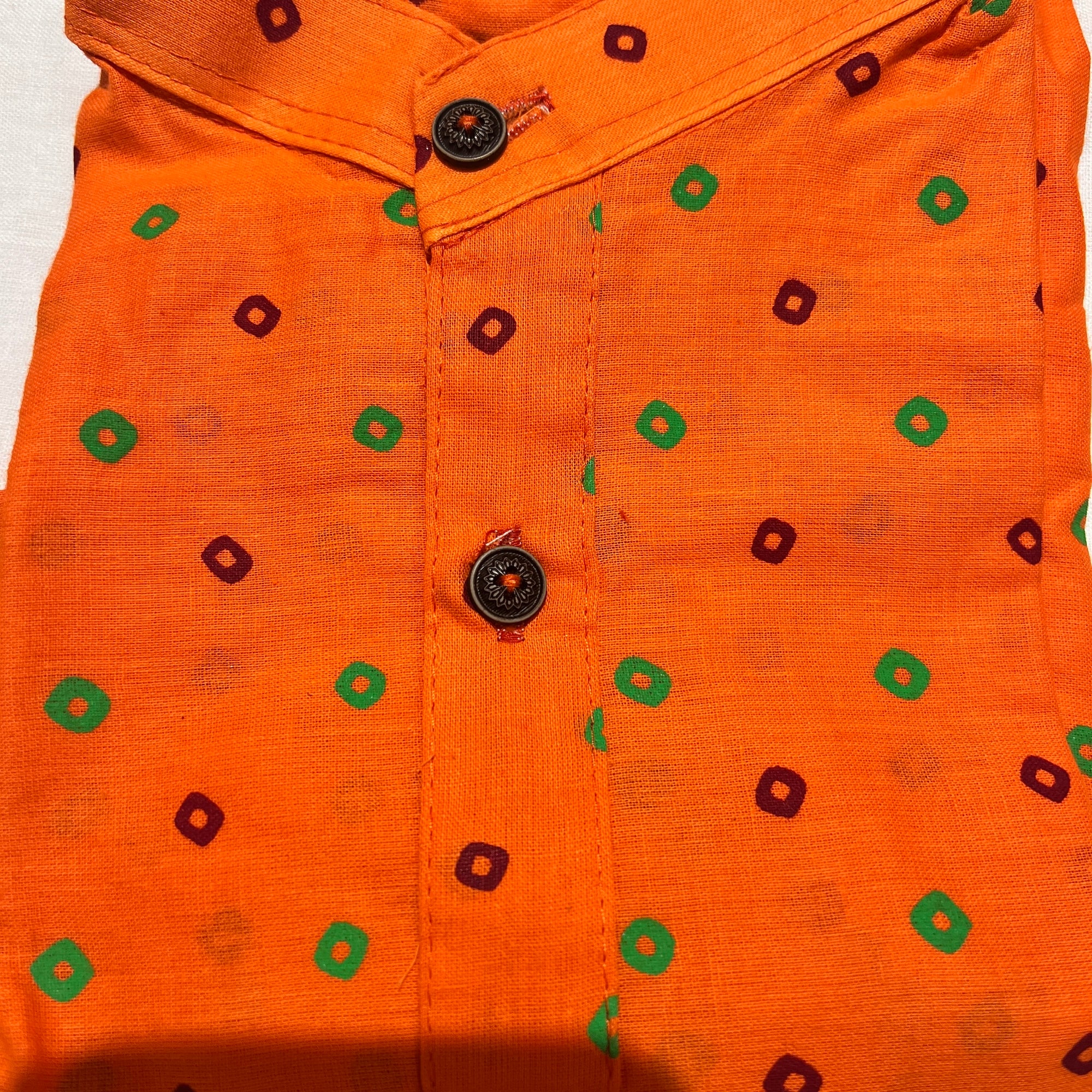 Boys Bandhani Kurtas-2 year old - Vintage India NYC