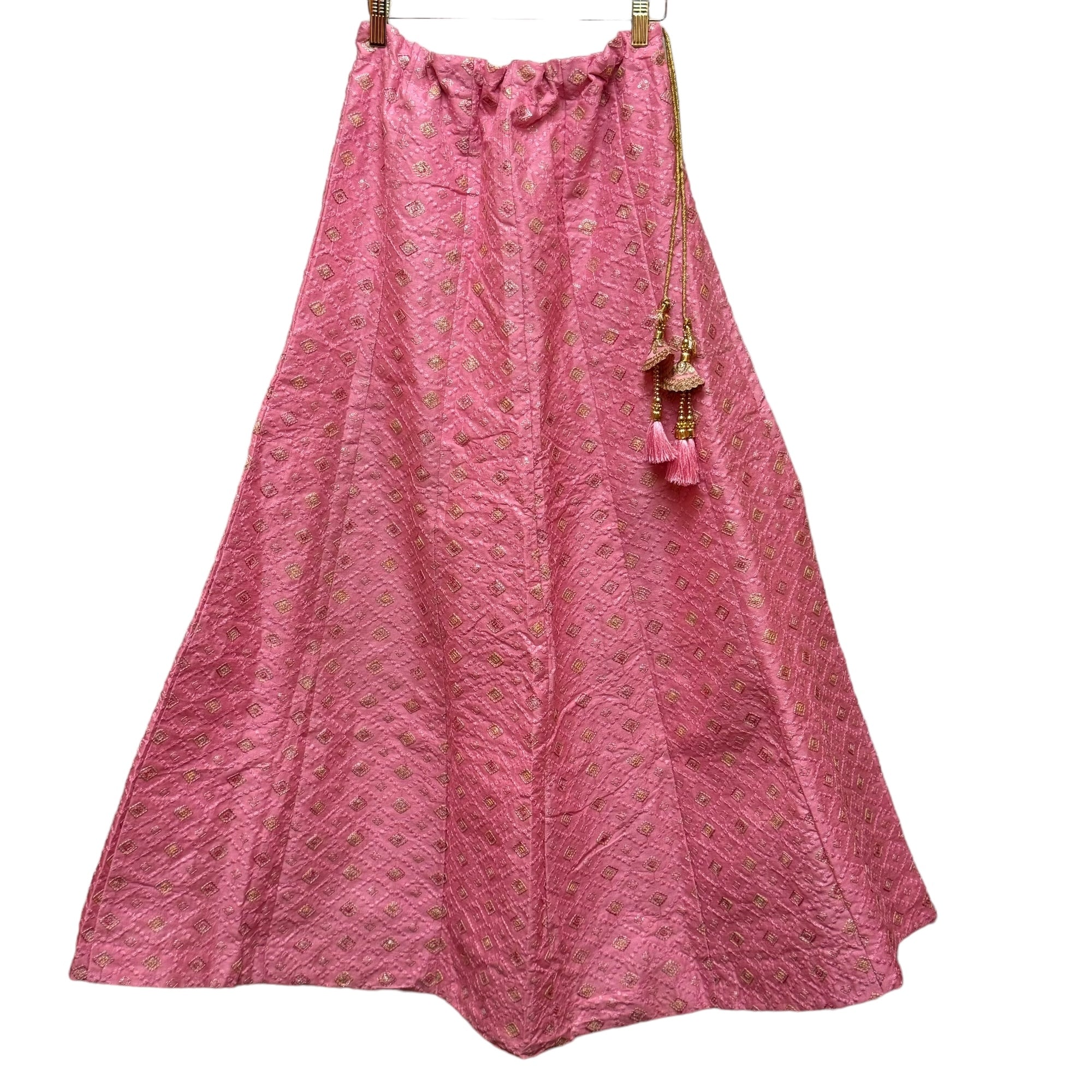 Q Bubblegum Pink Lehenga - Vintage India NYC