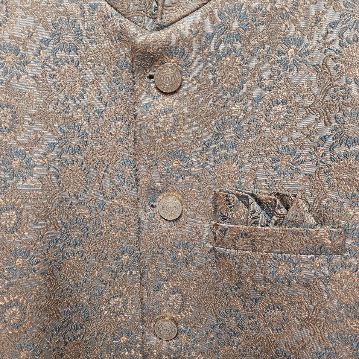 Celadon Botanical Jodhpuri Jacket
