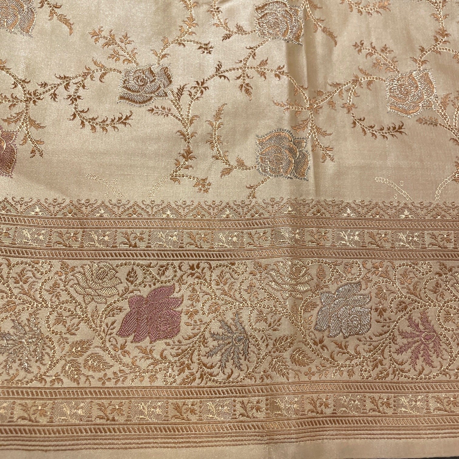 Vintage Banarasi Saree w Blouse-815 - Vintage India NYC