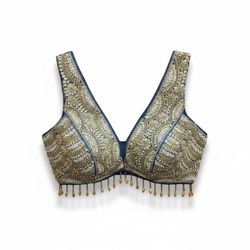 Heavy Embroidered Choli Blouse-Colors