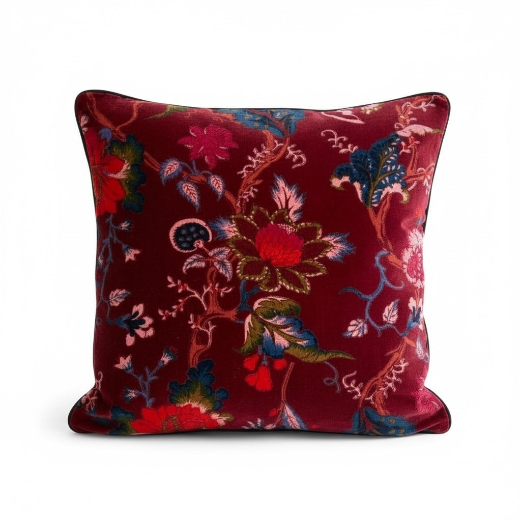 Velvet Pillow Covers 16x16-Various - Vintage India NYC