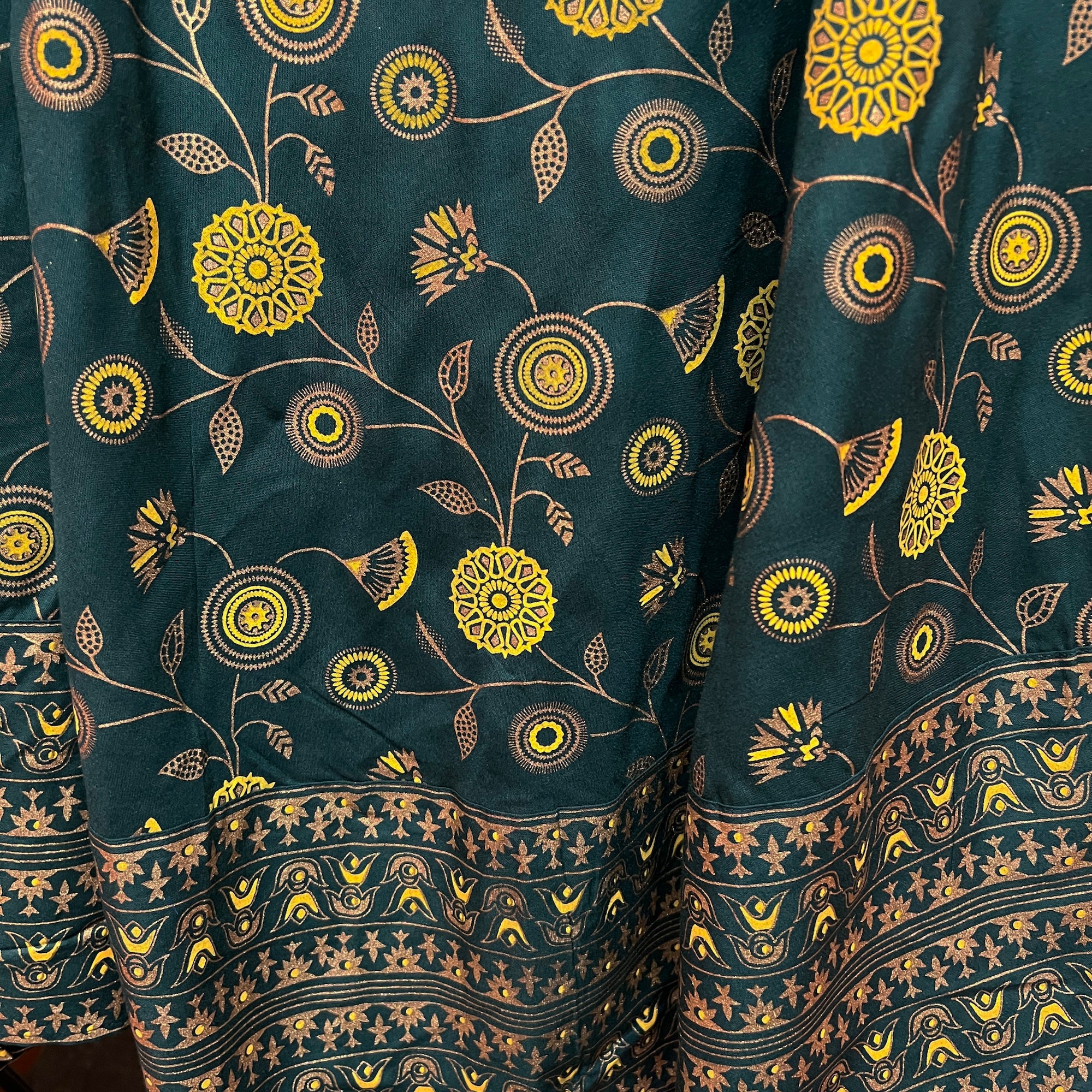 DT Printed Flaired Skirts-Many Colors - Vintage India NYC