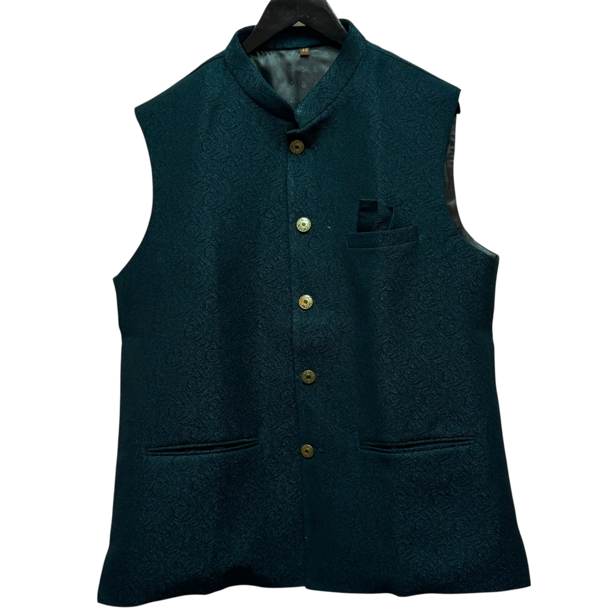 Round Paisley Vest -Colors - Vintage India NYC