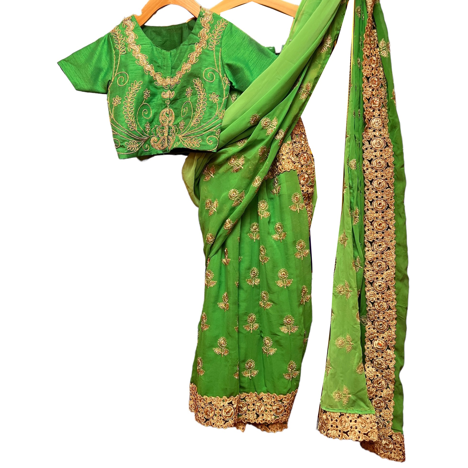 Handmade Girls Sarees-Various - Vintage India NYC