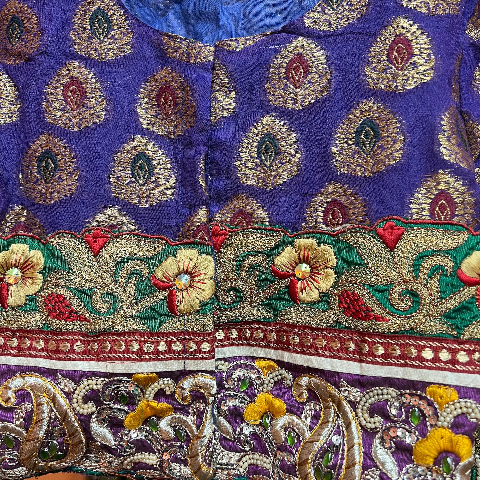 Handmade Girls Sarees-Various - Vintage India NYC