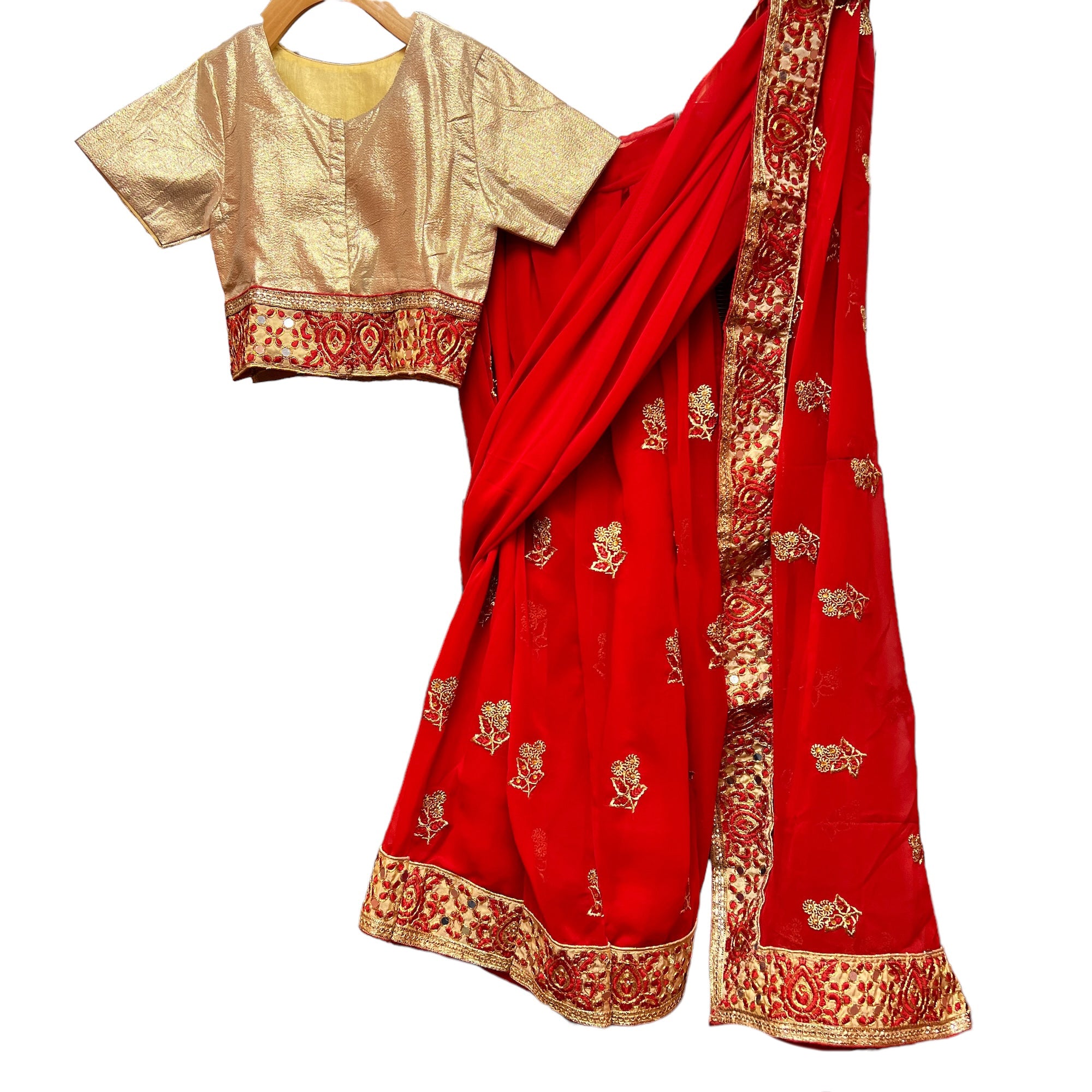 Handmade Girls Sarees-Various - Vintage India NYC