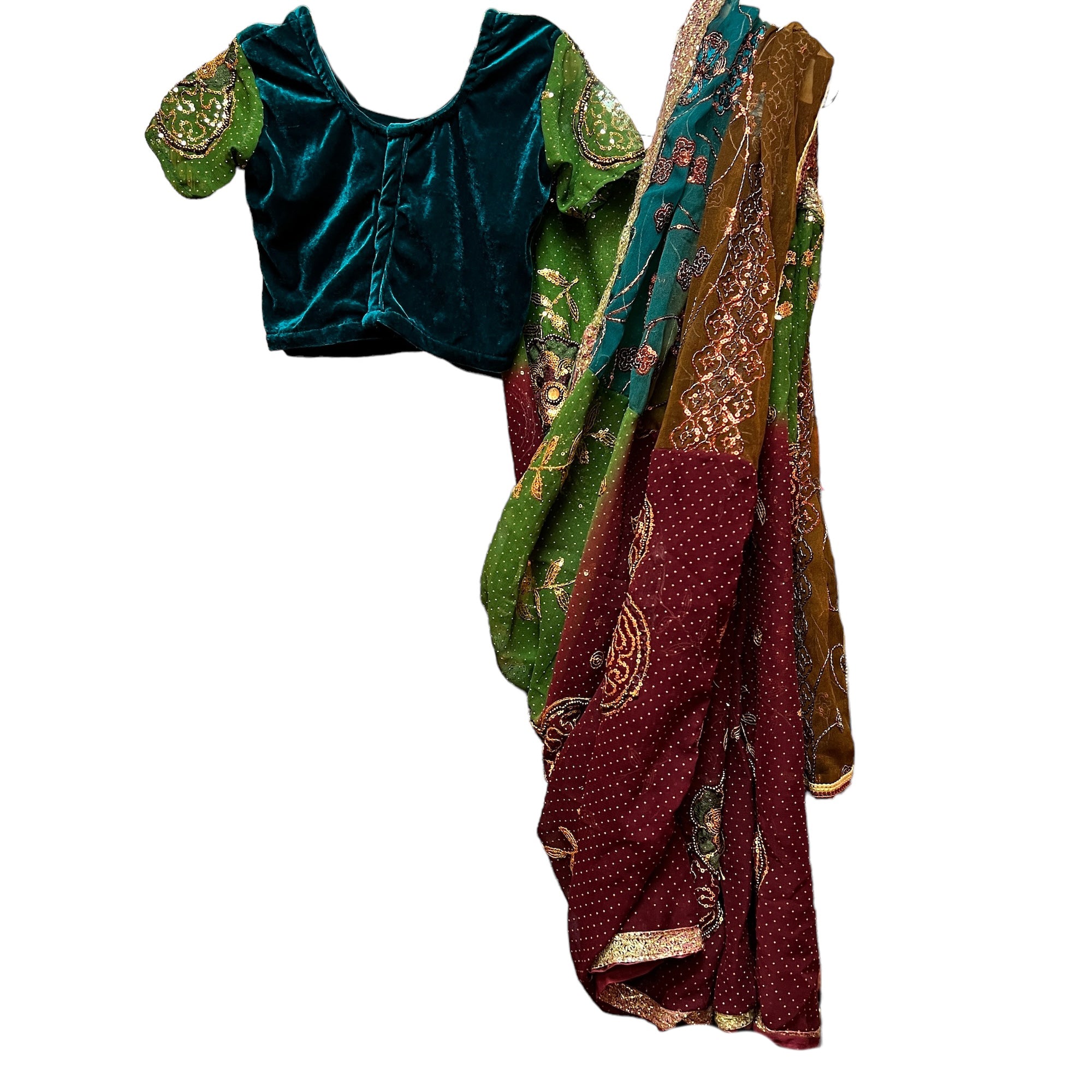 Handmade Girls Sarees-Various - Vintage India NYC