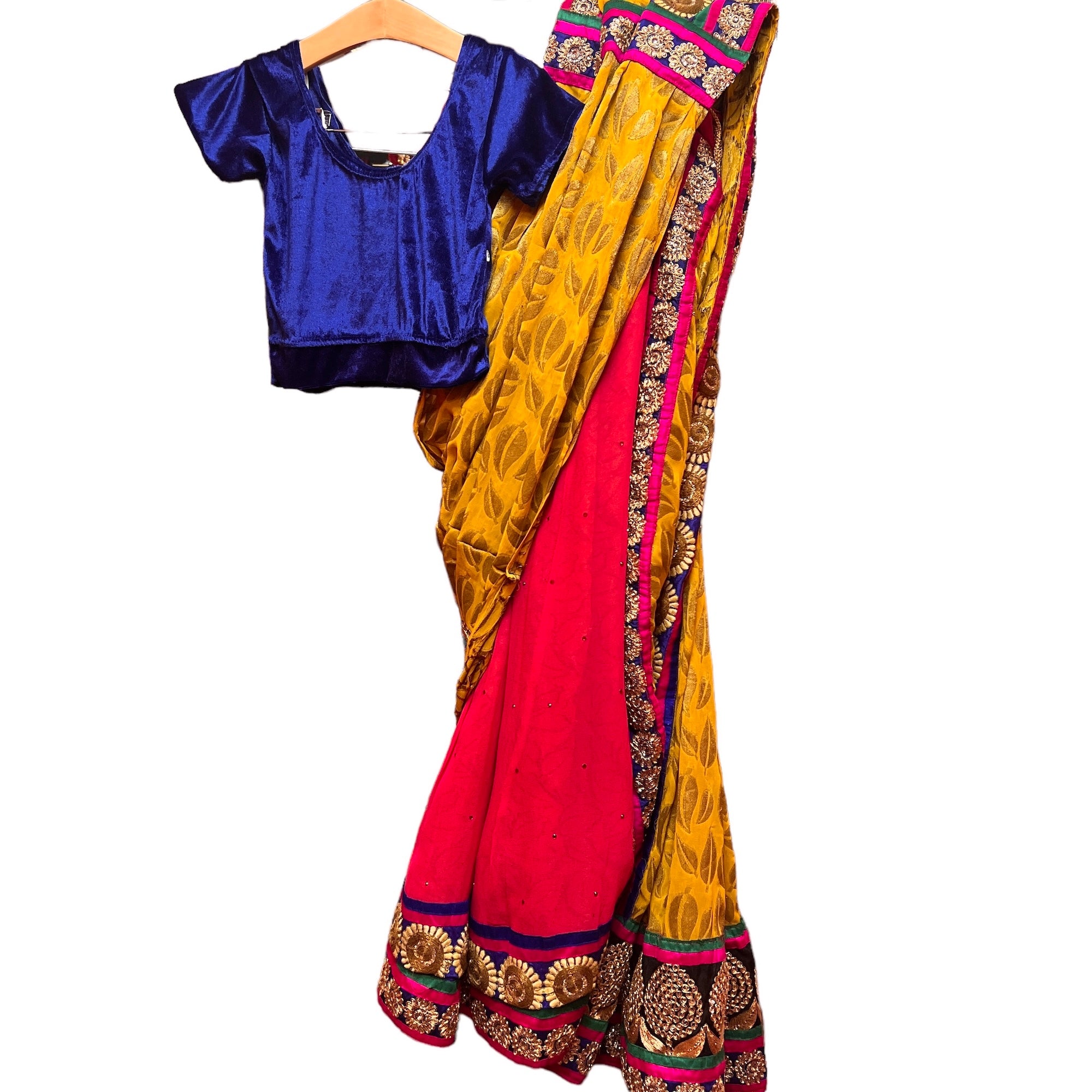 Handmade Girls Sarees-Various - Vintage India NYC