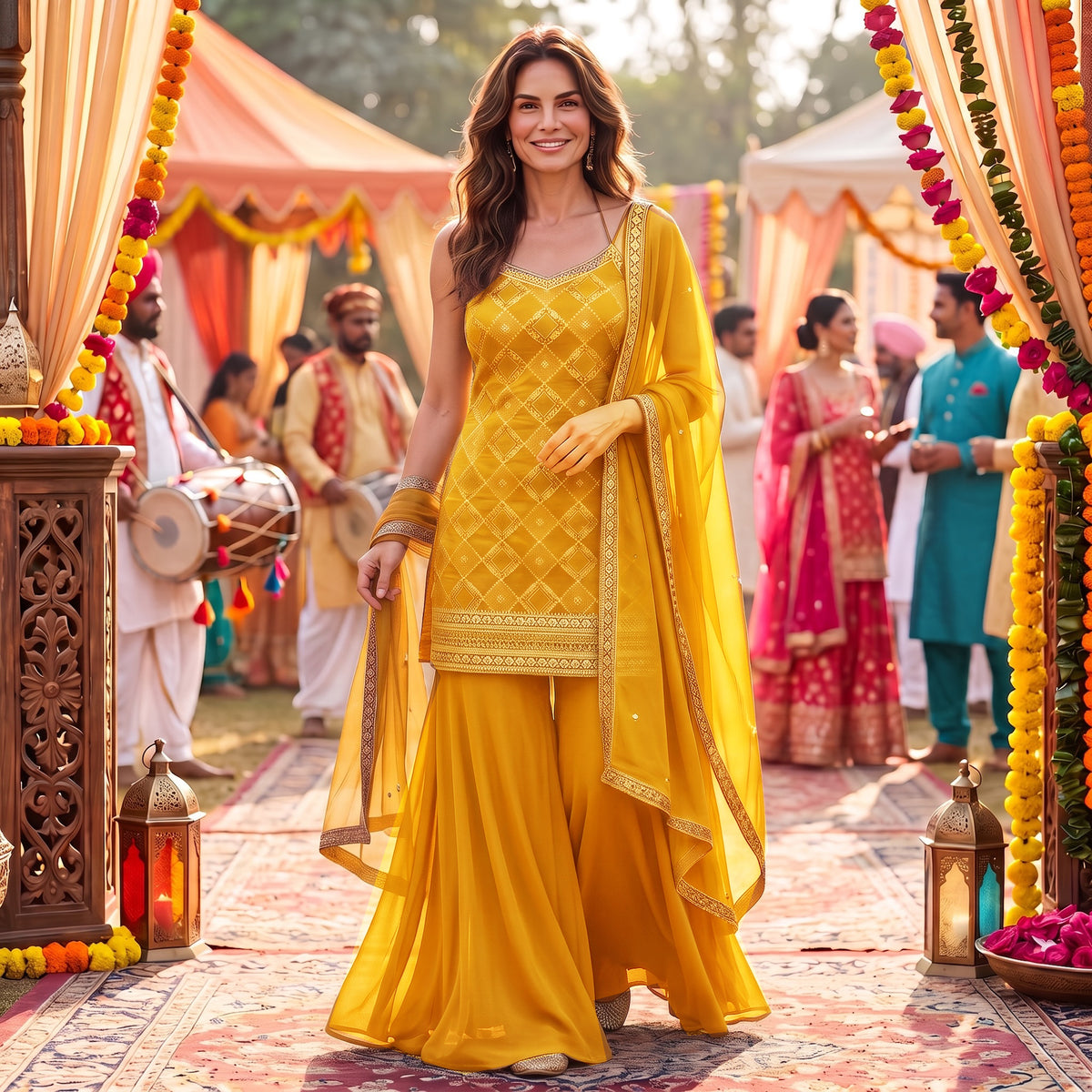 Diamond Sharara Sets-Colors
