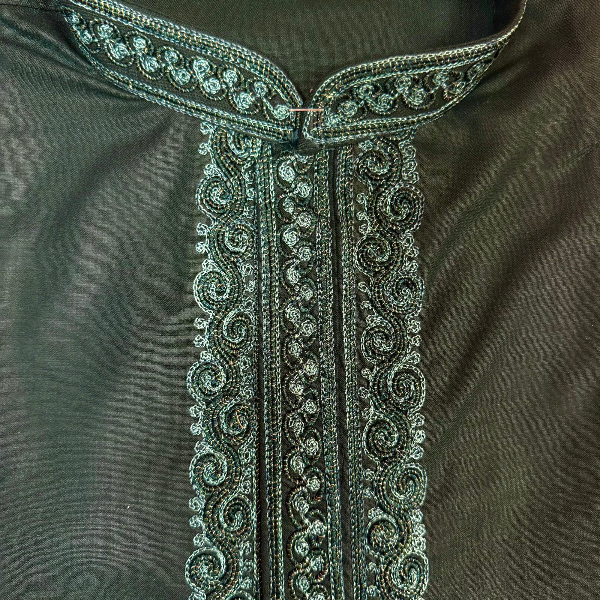 Fine Cotton Embroidered Kurta