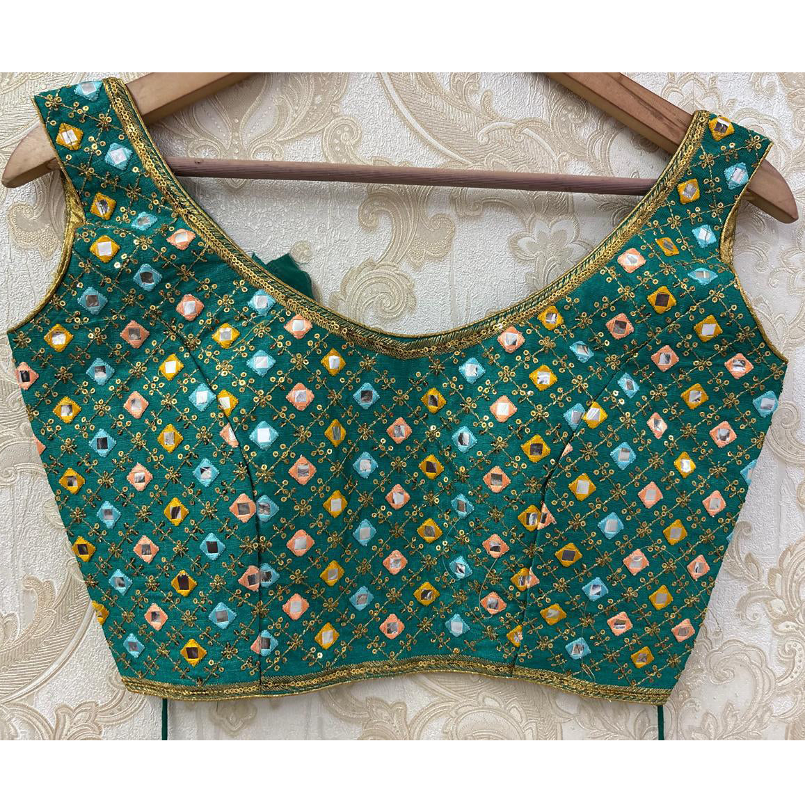 Mirrored Choli Blouse- Many Colors