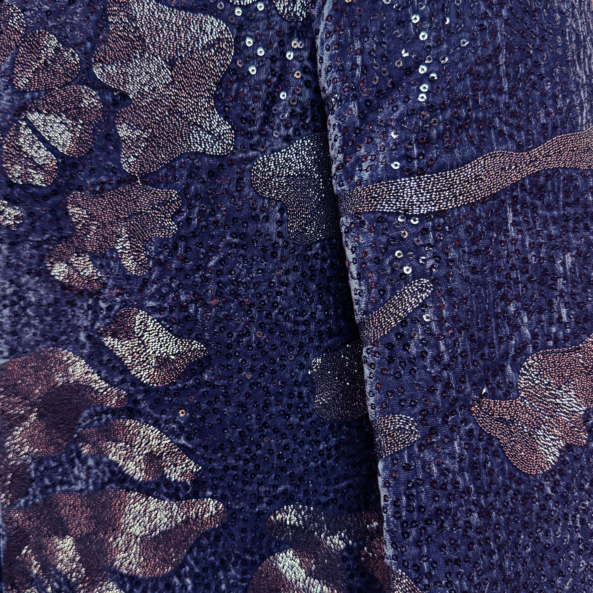 Navy Heavy Work Open Jacket