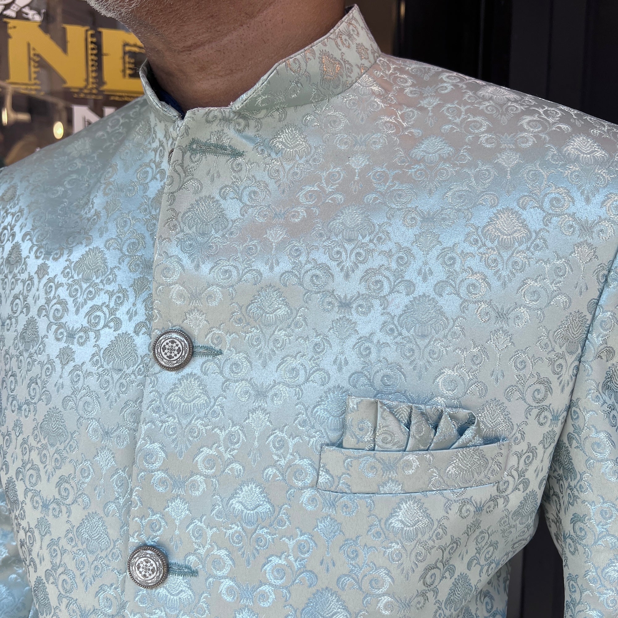 Damask Jodhpuri Jacket -Colors