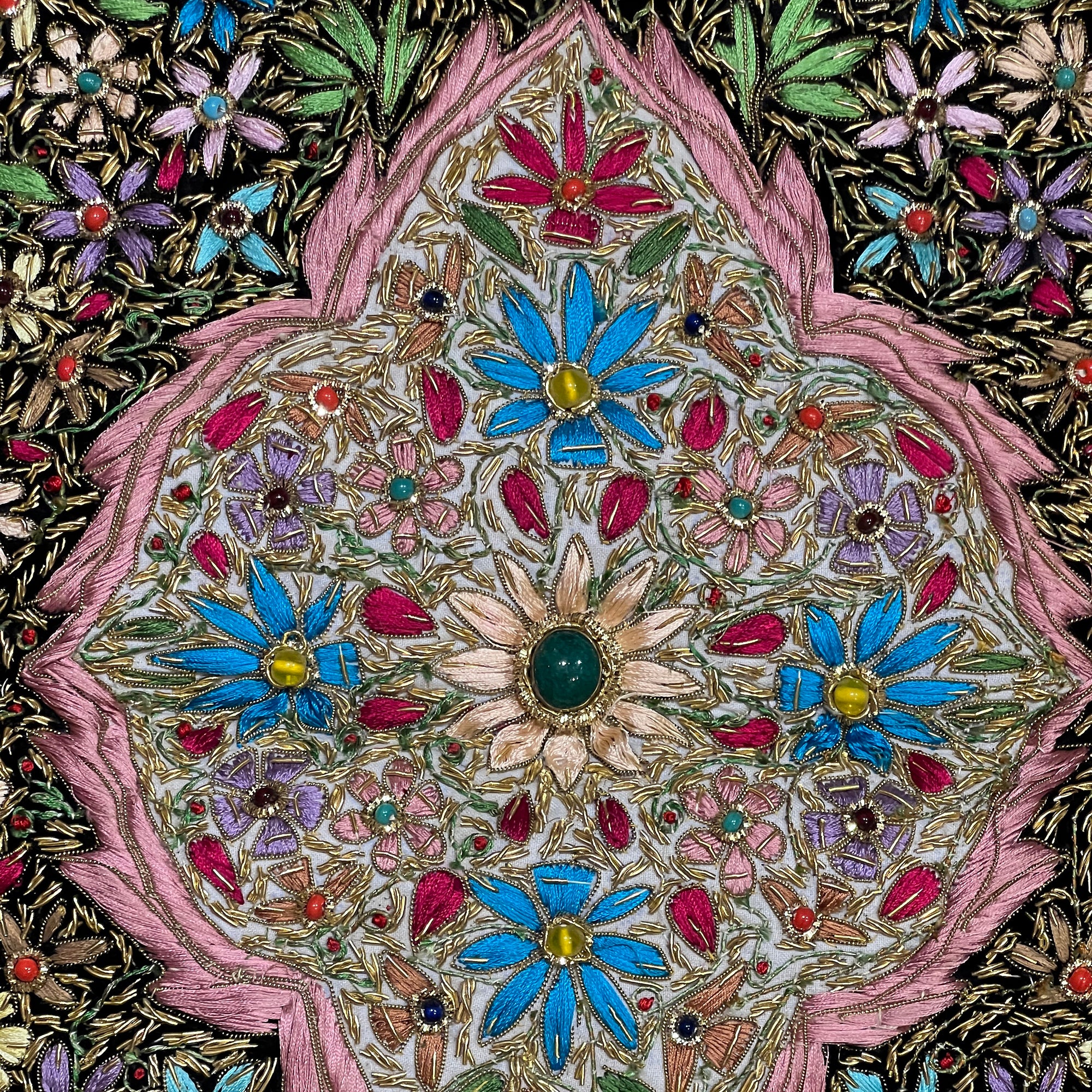 Jeweled Wall Hanging - Vintage India NYC