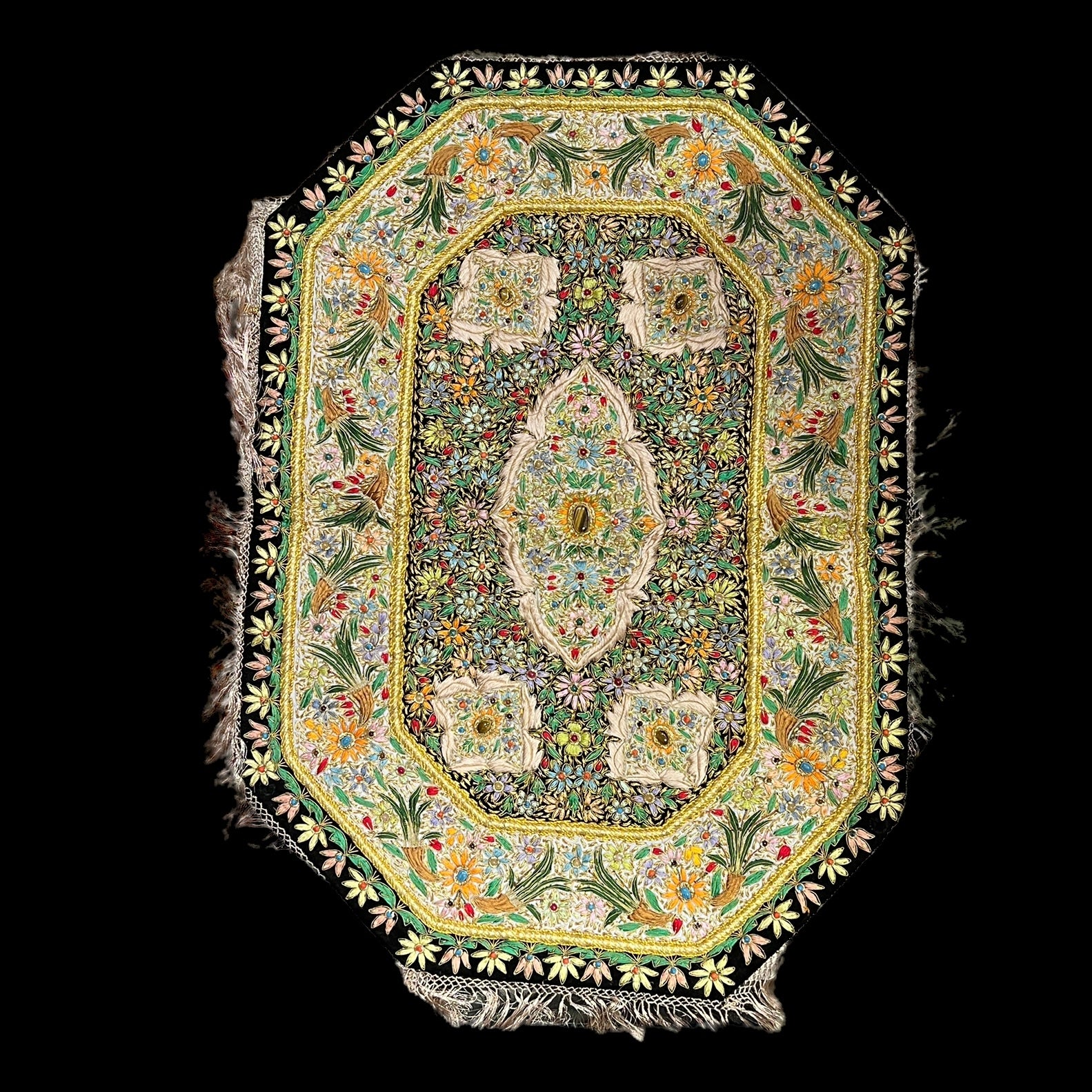 Jeweled Wall Hanging - Vintage India NYC