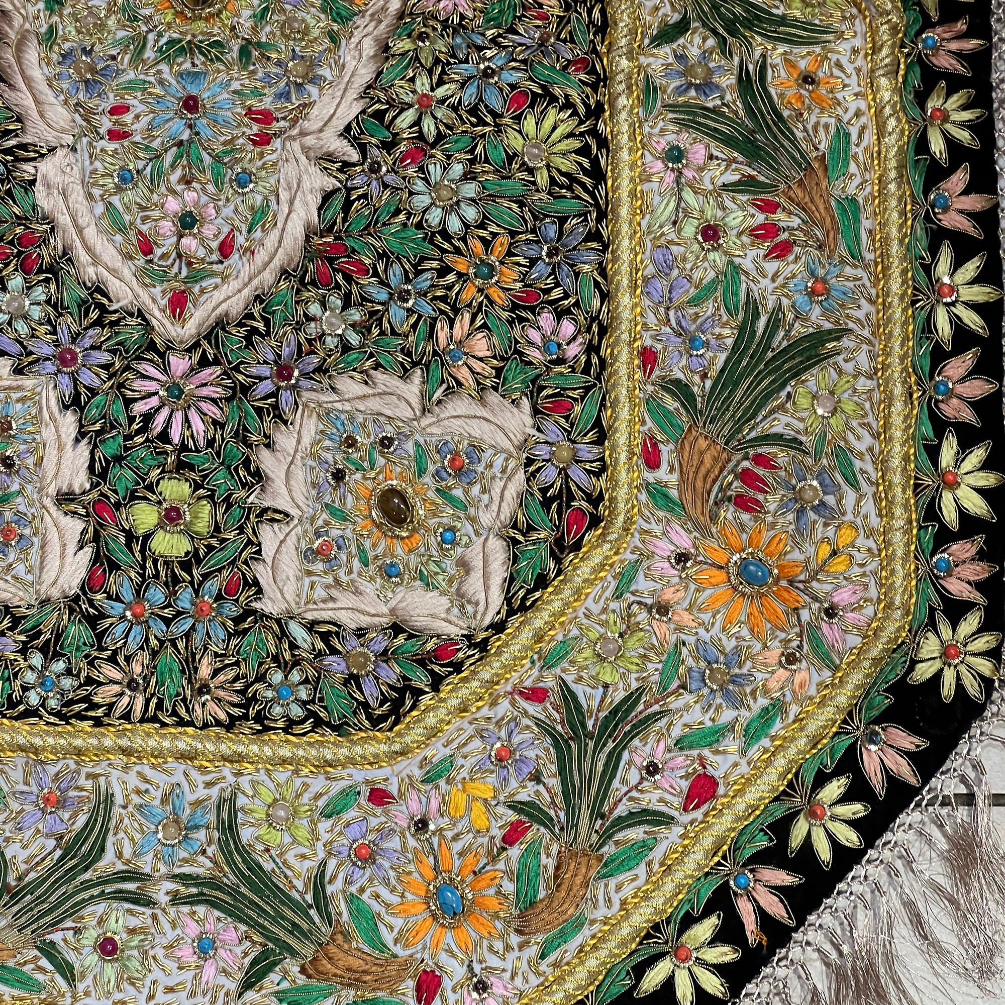 Jeweled Wall Hanging - Vintage India NYC
