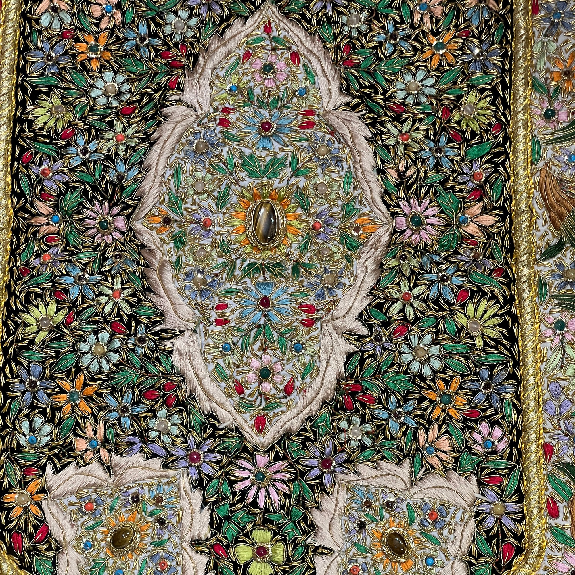 Jeweled Wall Hanging - Vintage India NYC