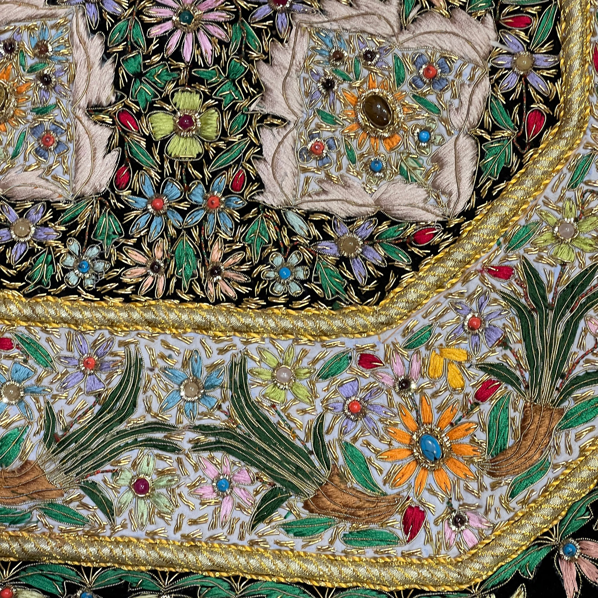 Jeweled Wall Hanging - Vintage India NYC