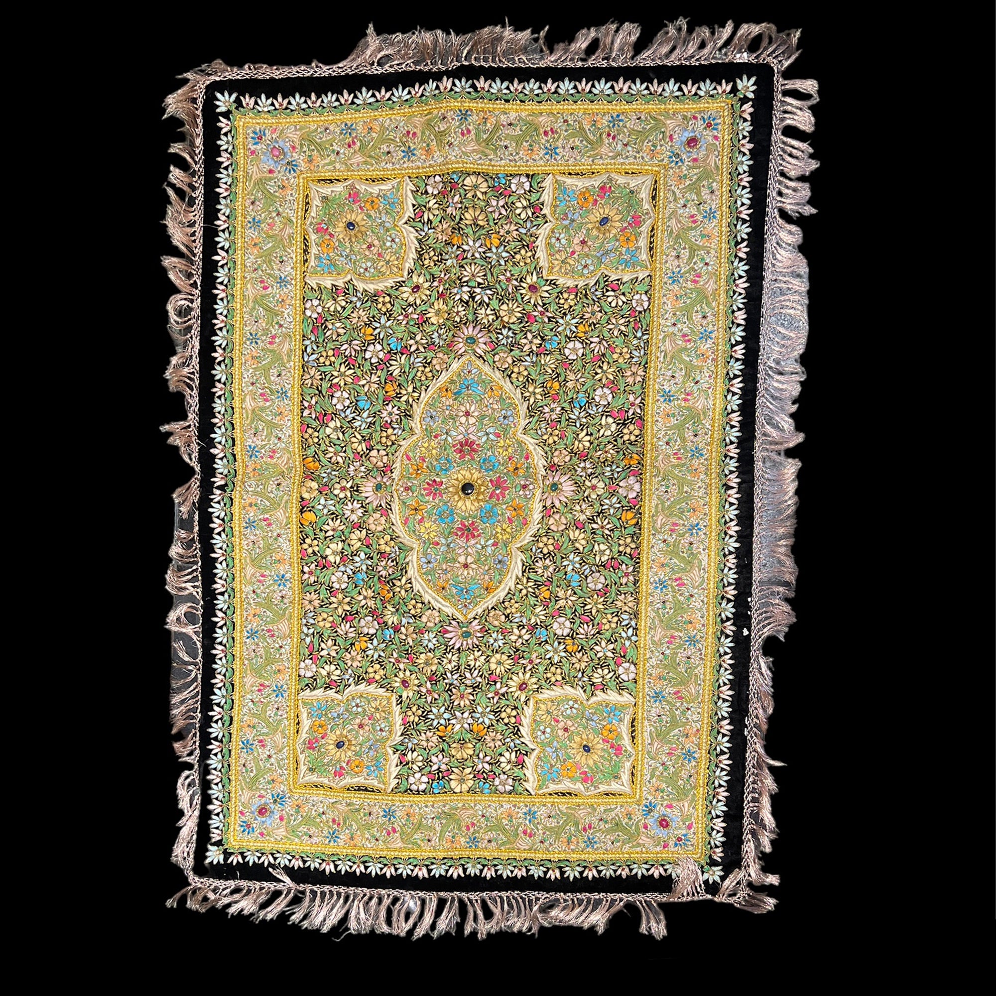 Jeweled Wall Hanging - Vintage India NYC