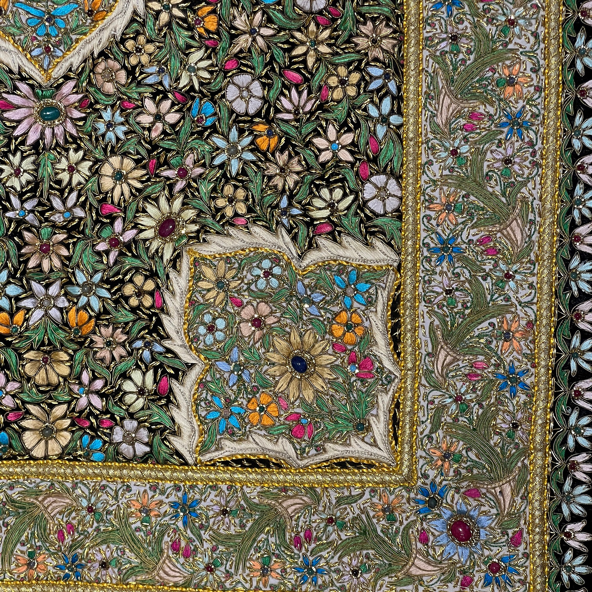 Jeweled Wall Hanging - Vintage India NYC