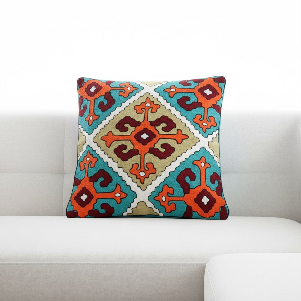 Velvet Embroidered Suzani Pillow Covers -Various - Vintage India NYC