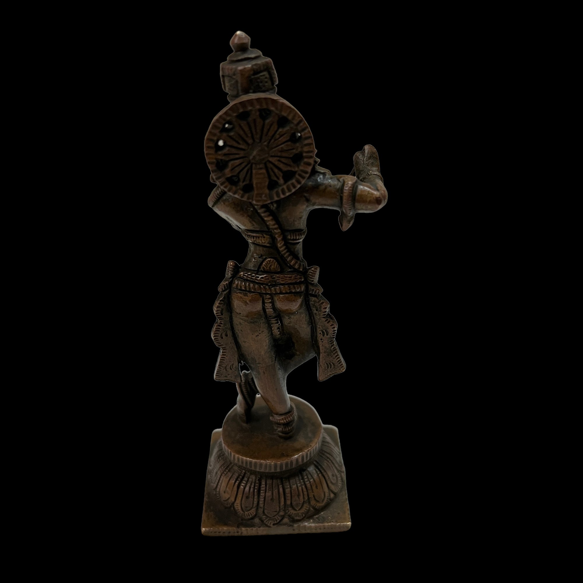 GM Bronze Krishna 320- 5.5 in - Vintage India NYC