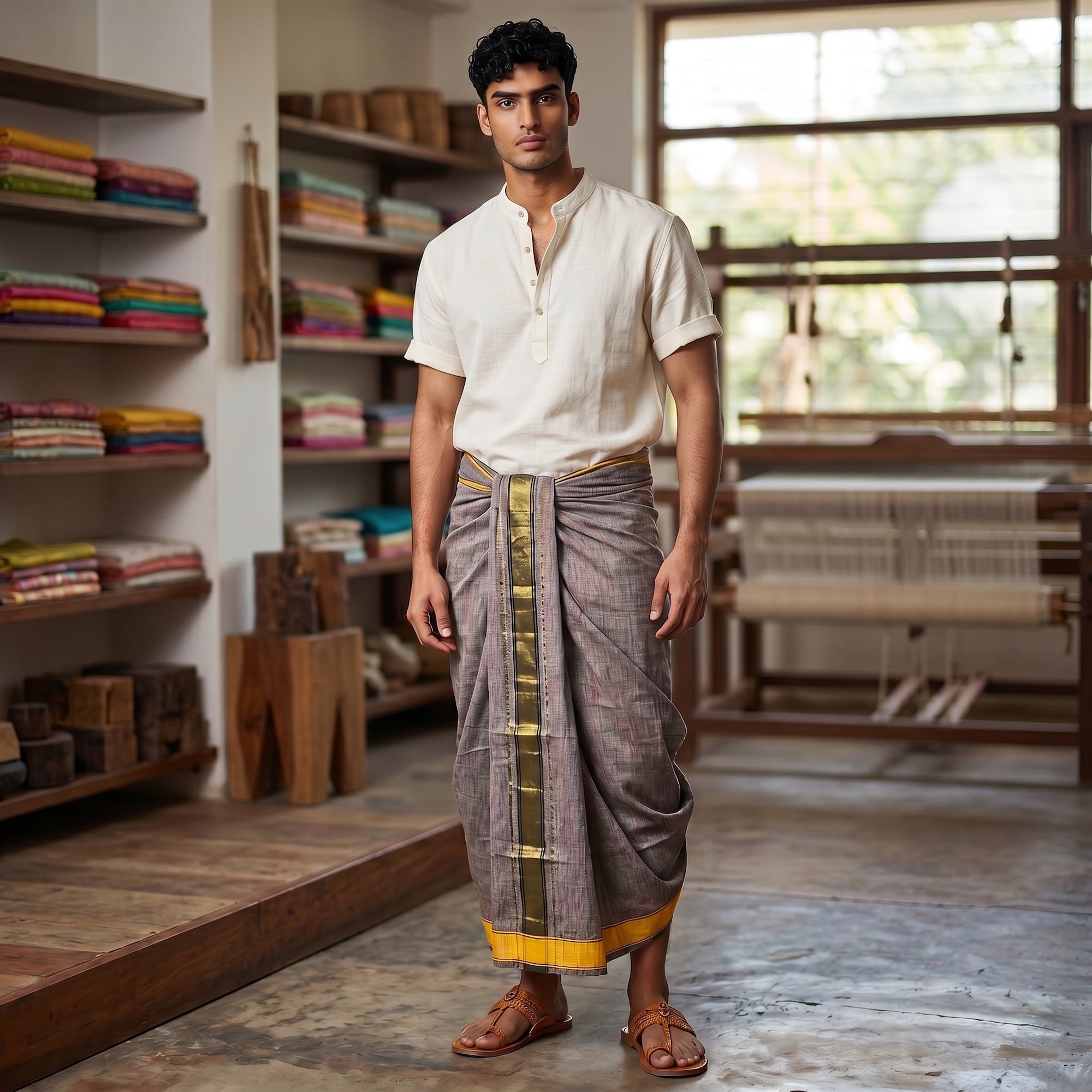 Silk Lunghis - Vintage India NYC