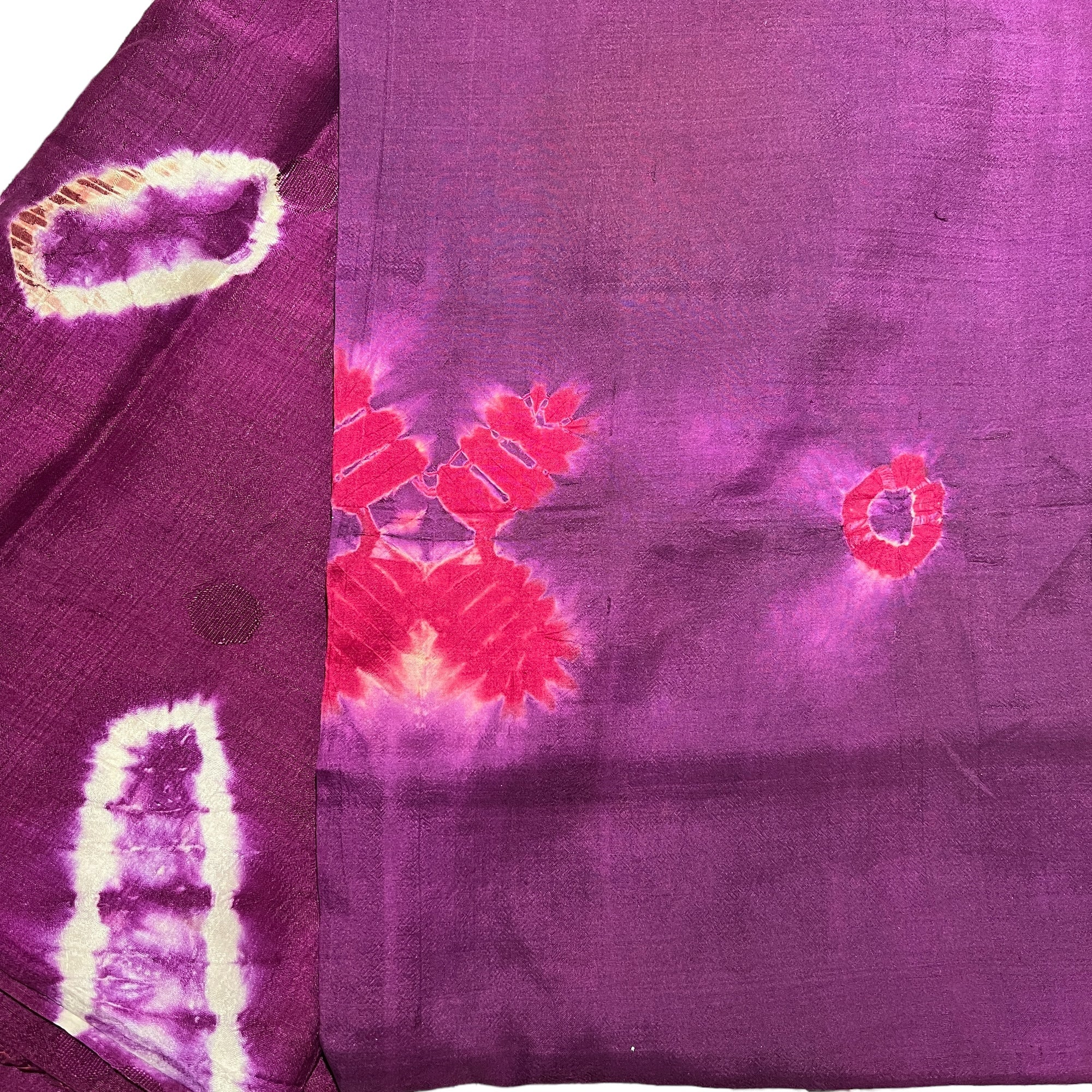 LH Bandhani Pure Silk Scarves-Various - Vintage India NYC