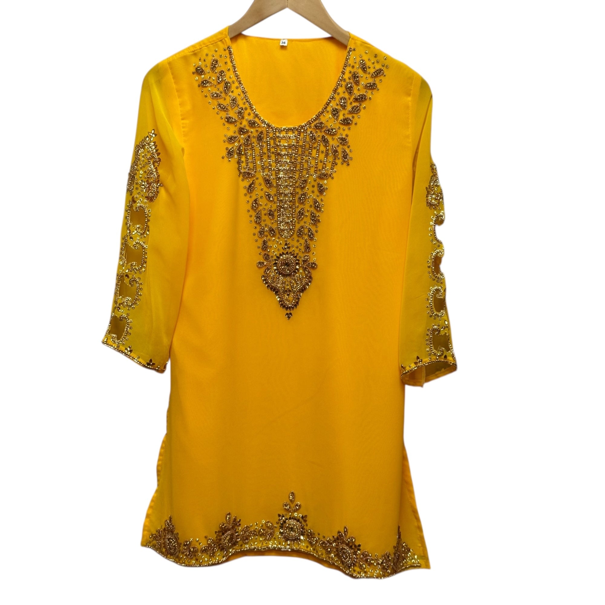 DT Georgette Kurti Size 48