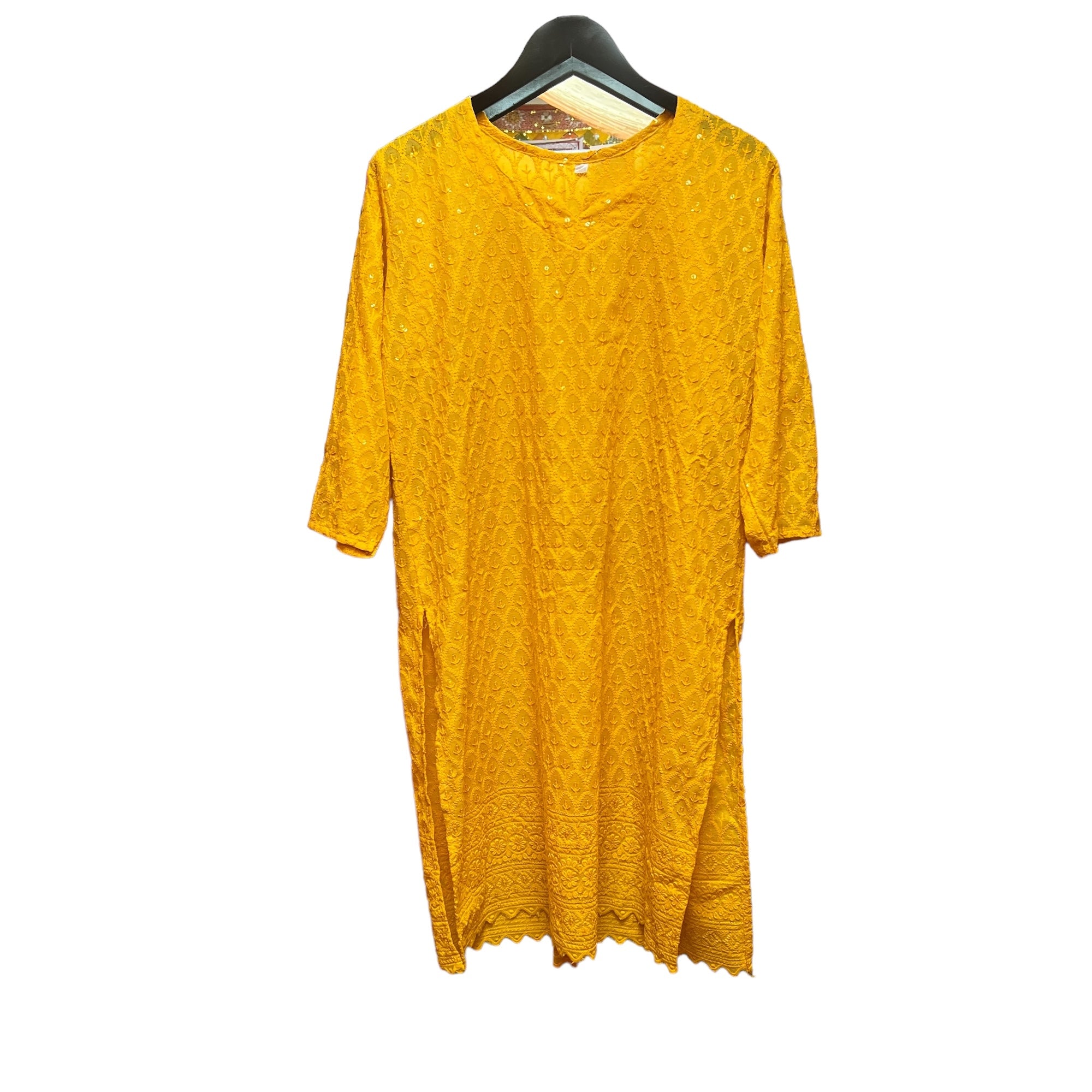 Mango Lucknowi Kurta-Womans - Vintage India NYC