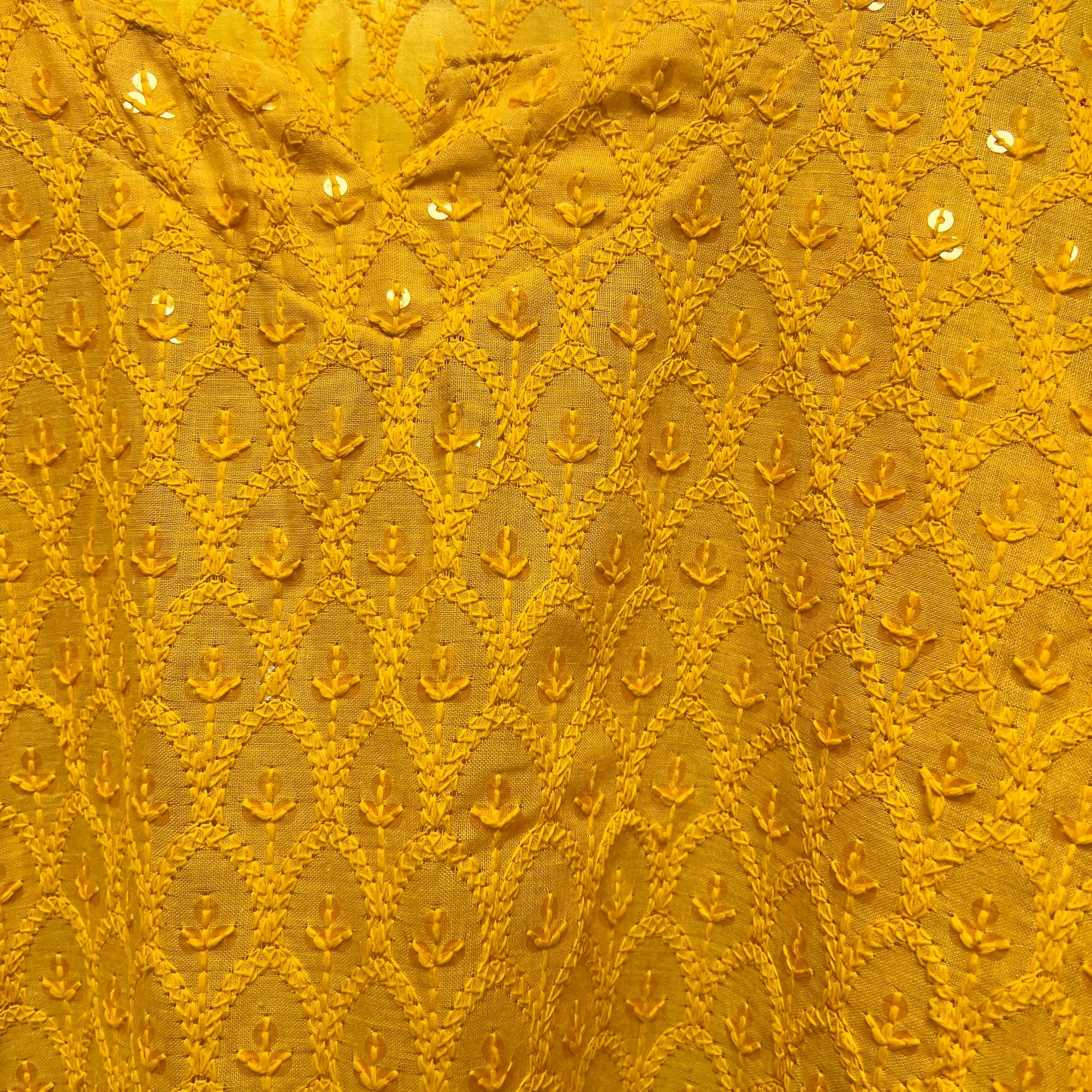 Mango Lucknowi Kurta-Womans - Vintage India NYC