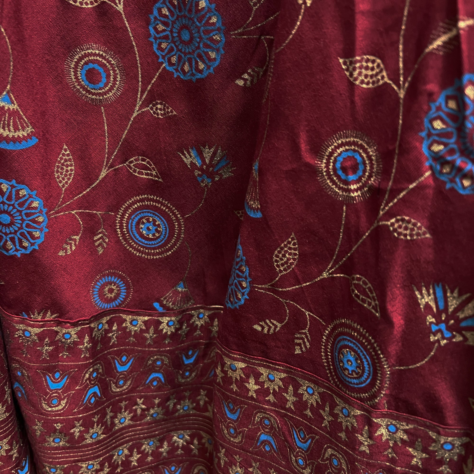 DT Printed Flaired Skirts-Many Colors - Vintage India NYC