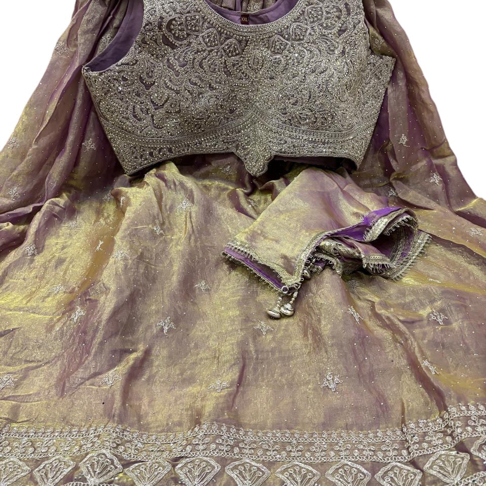 Iridescent Lehenga Sets-Colors